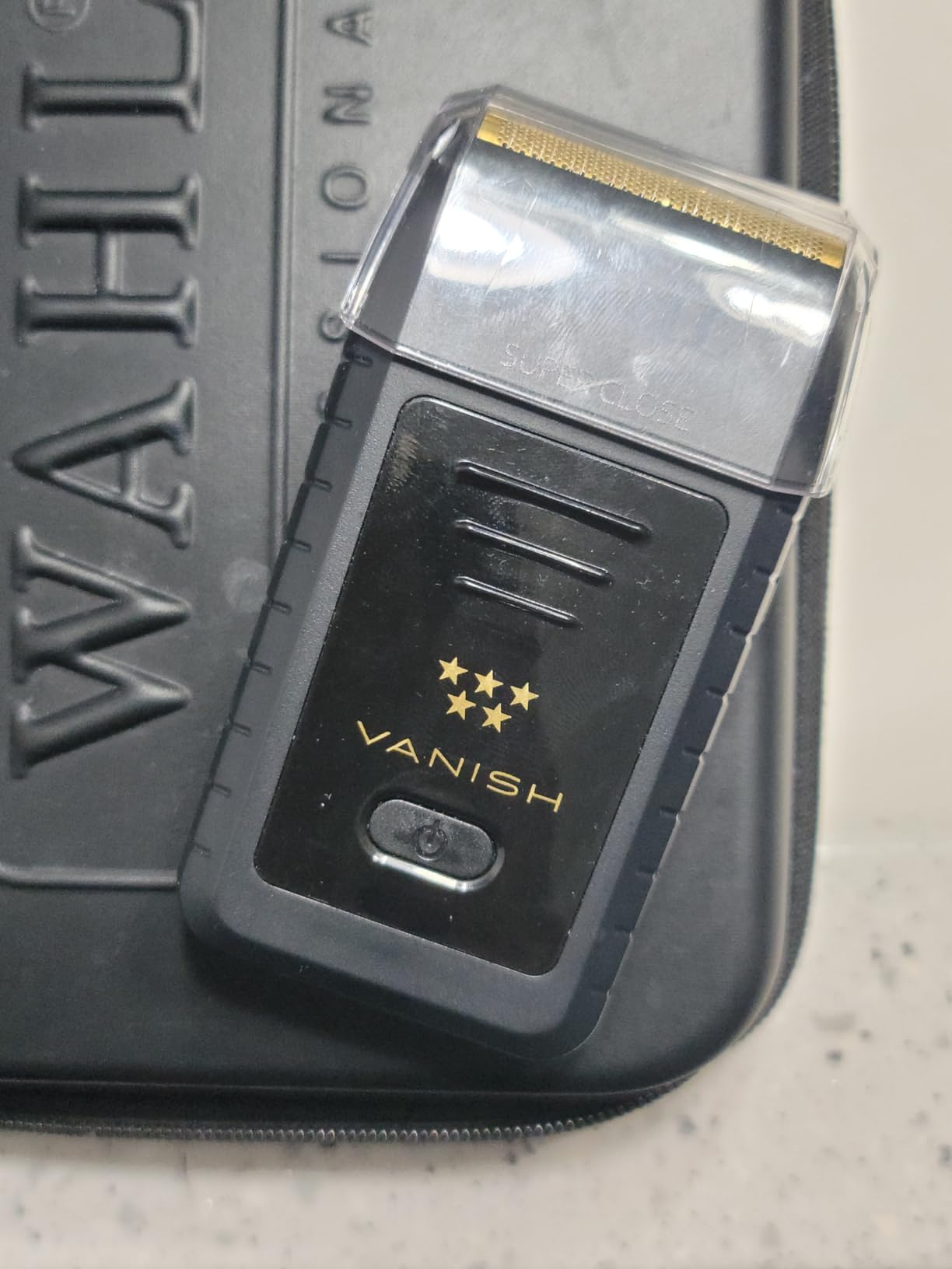 Wahl Professional 5 Star Vanish Cordless Foil Shaver, Model 08173-700 | Pop-Out Double Foil Bars with Independent Suspension for a Smoother Shave, Replaceable Foils, 100+ Min Runtime, LED Gauge customer photo 1