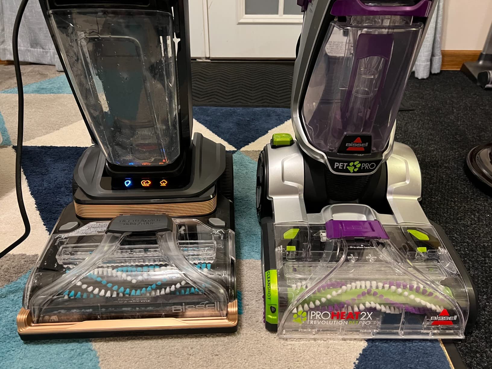BISSELL Revolution HydroSteam Pet Carpet Cleaner, Upright Deep Cleaner, HydroSteam Technology, 2-in-1 Pet Upholstery Tool & Formulas Included, 3432 customer photo 2