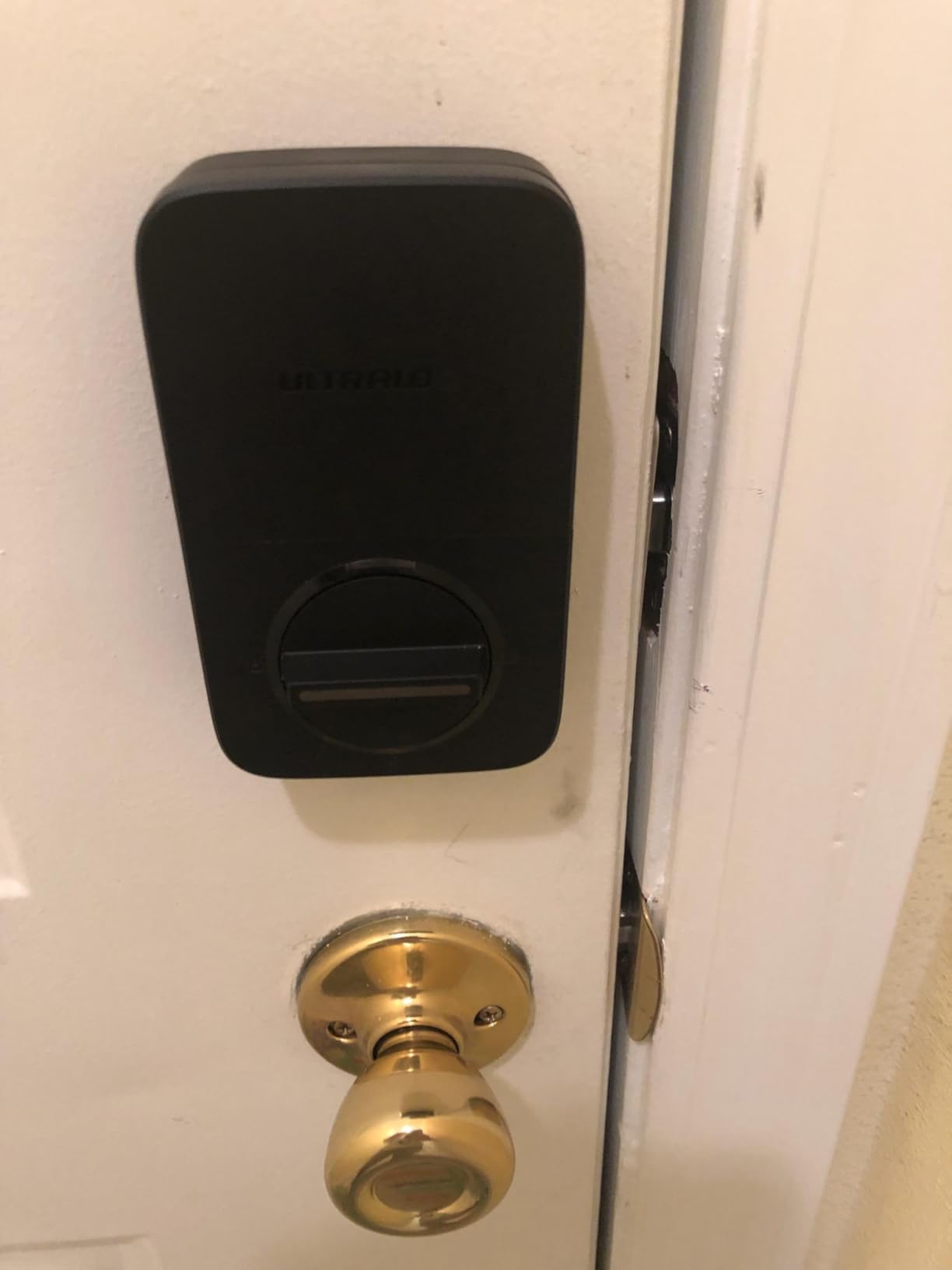 ULTRALOQ U-Bolt WiFi Smart Lock with Door Sensor, App Remote Access | Built in Wi-Fi Deadbolt Smart Locks for Front Door with App, Auto-Lock, Auto Unlock, Works with Alexa, Google, ANSI Grade 1 customer photo 2