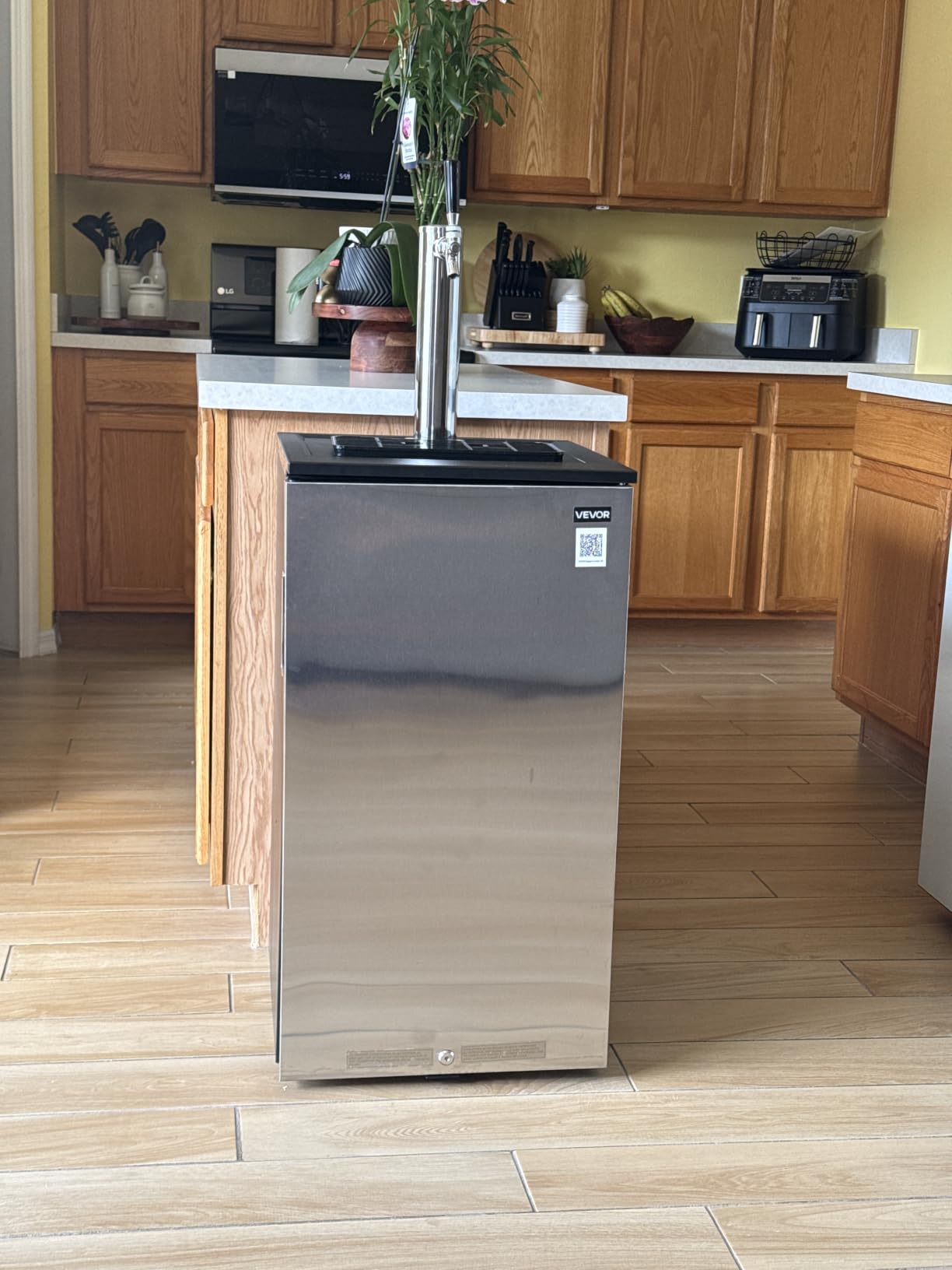 VEVOR Beer Kegerator, Single Tap Commercial Draft Beer Dispenser customer photo 1