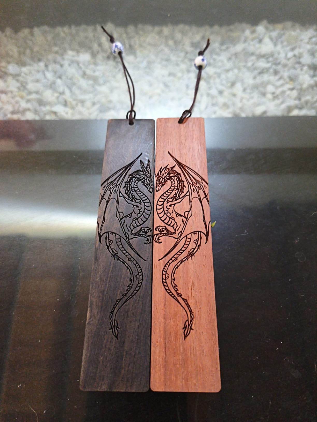 Dragon Bookmark Gift, Bookmarks for Men Boy, Cool Bookmarks, Book Marks for Adults Kids Fantasy Gifts for Men (Dragon) customer photo 1