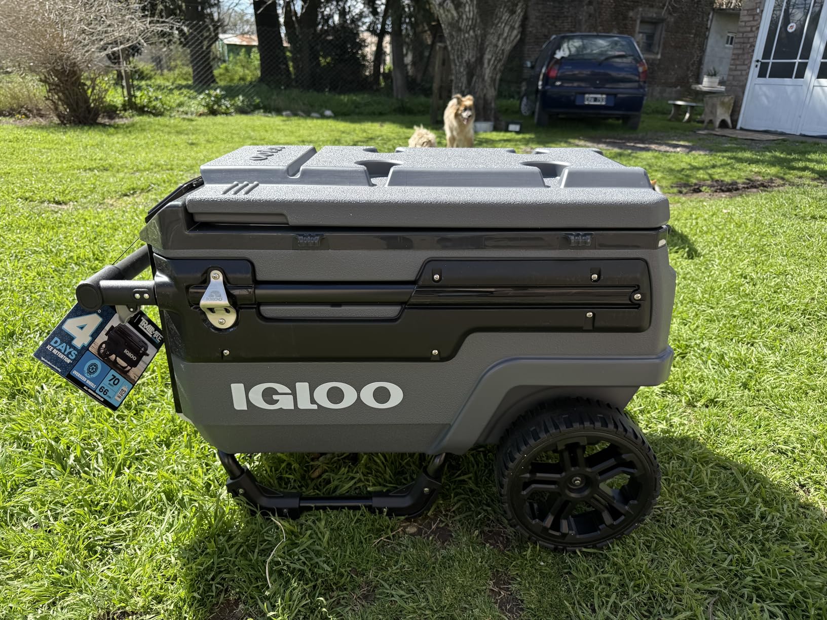 Igloo Trailmate Journey 70Qt Wheeled Cooler, Insulated Hard Shell Ice Chest customer photo 1