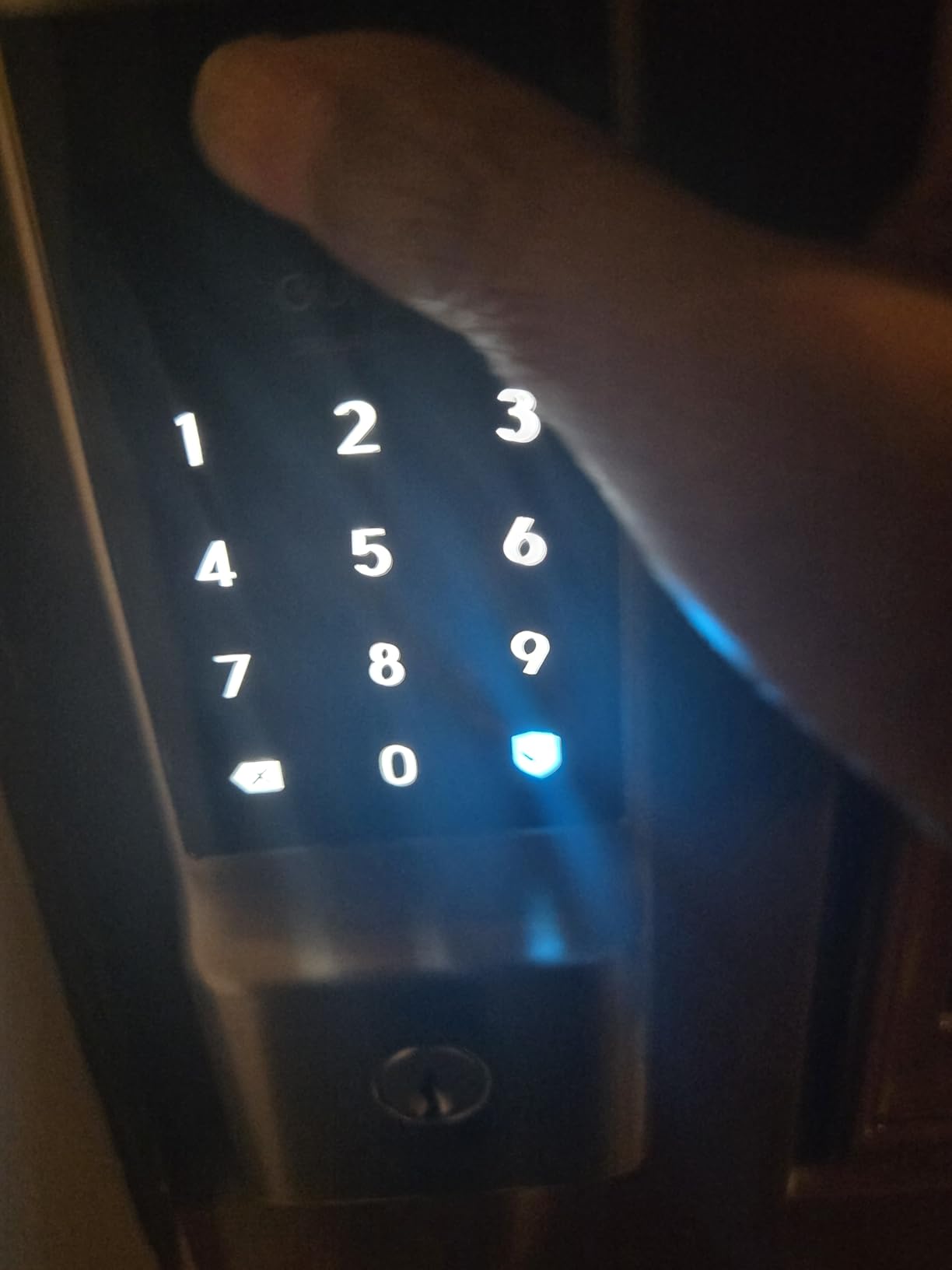 eufy Security Smart Lock C220, Fingerprint Keyless Entry Door Lock, Built-in Wi-Fi, App Remote Control, Front Door Smart Lock Deadbolt, 8 Months Battery, Reliable Power, IP53 Waterproof, BHMA Grade 3 customer photo 2