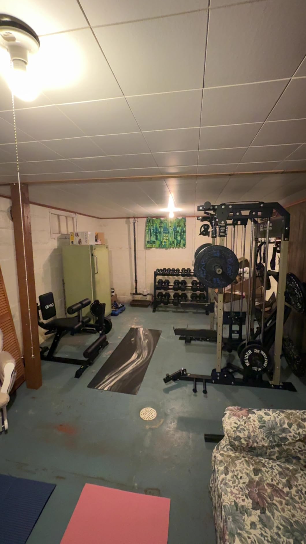 MAJOR FITNESS F22 Power Rack, 1600lbs All-in-One Squat Rack with Dual Pulley System, Heavy-Duty Steel Frame, Attachments & Storage for Home Gym customer photo 1