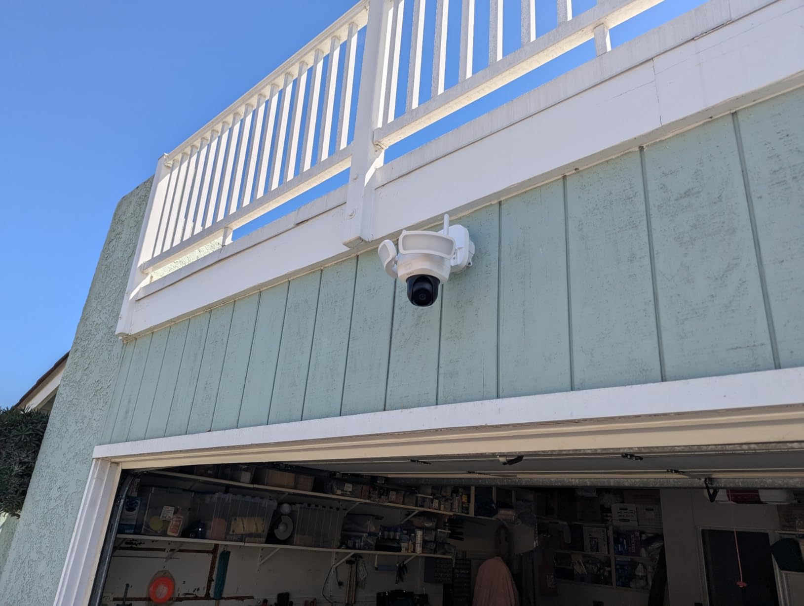 aosu Floodlight Camera Wired, 3K UHD Security Camera Outdoor, 360° Coverage Surveillance, 24/7 Recording, Motion Detection, 2600-Lumen Motion-Activated Floodlight, Color Night Vision customer photo 2