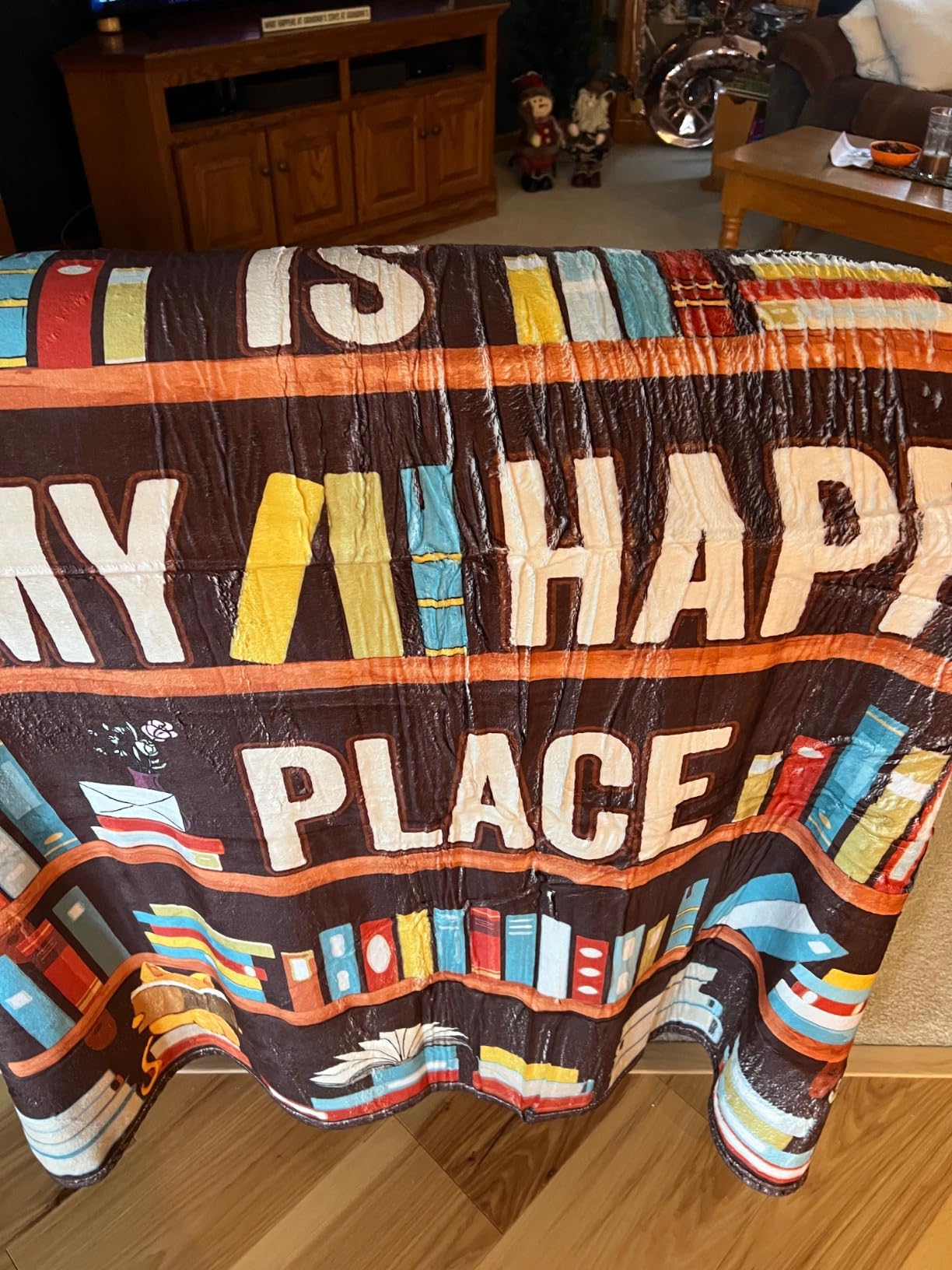 CUJUYO Book Lovers Gifts Blanket - Librarian Gifts Throw Blanket 40