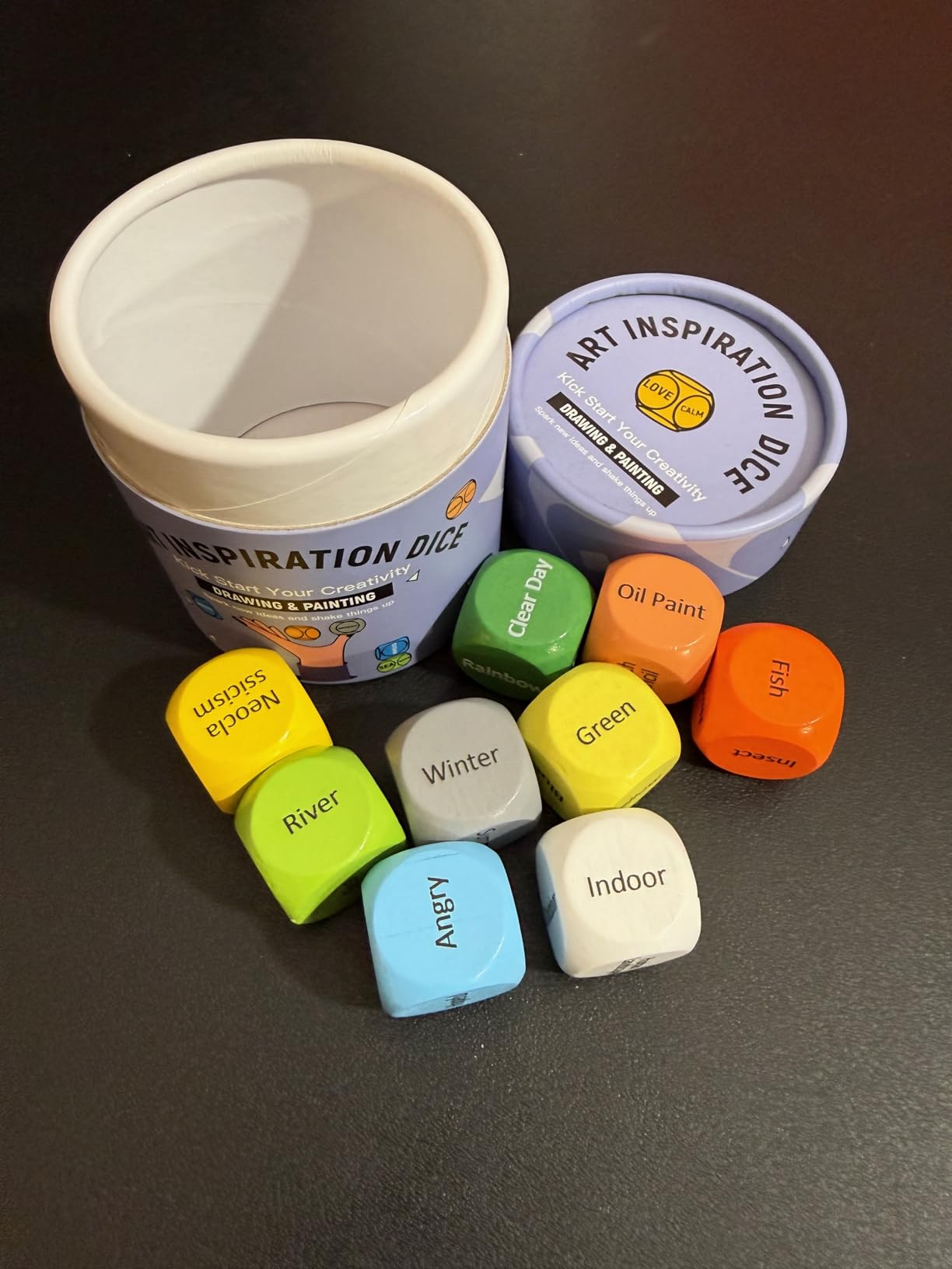 Two Tumbleweeds Writing Dice for Creative Writing - Beat Writer's Block | Story Prompt Dice for Teens & Adults | Gift for Authors, Teachers & Storytellers customer photo 1
