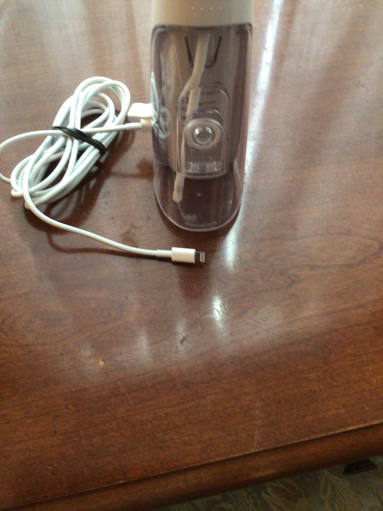 Waterpik Cordless Pulse 3100 Rechargeable Portable Water Flosser for Teeth, Gums, Braces Care and Travel with 2 Flossing Tips, Waterproof for Shower Use, ADA Accepted, WF-20 Blue customer photo 2