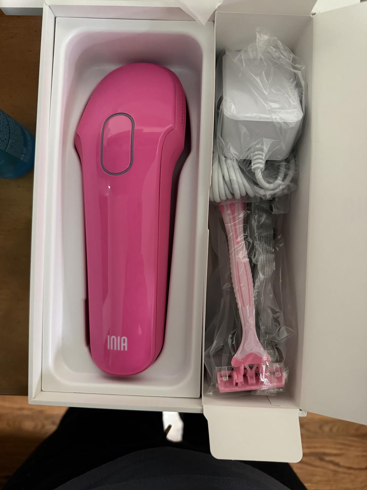 INIA HAUTE Pro Laser Hair Removal with Ice-Cooling Care for Women and Men customer photo 2