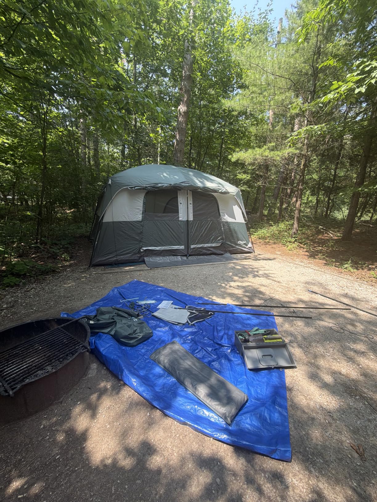 PORTAL 6 | 8 | 10 Person Family Camping Tent with Porch, Big Family Camping Tent with Tall Height, Good Ventilation, Water Resitant Large Tent for Outdoor Camping, Backyard customer photo 2