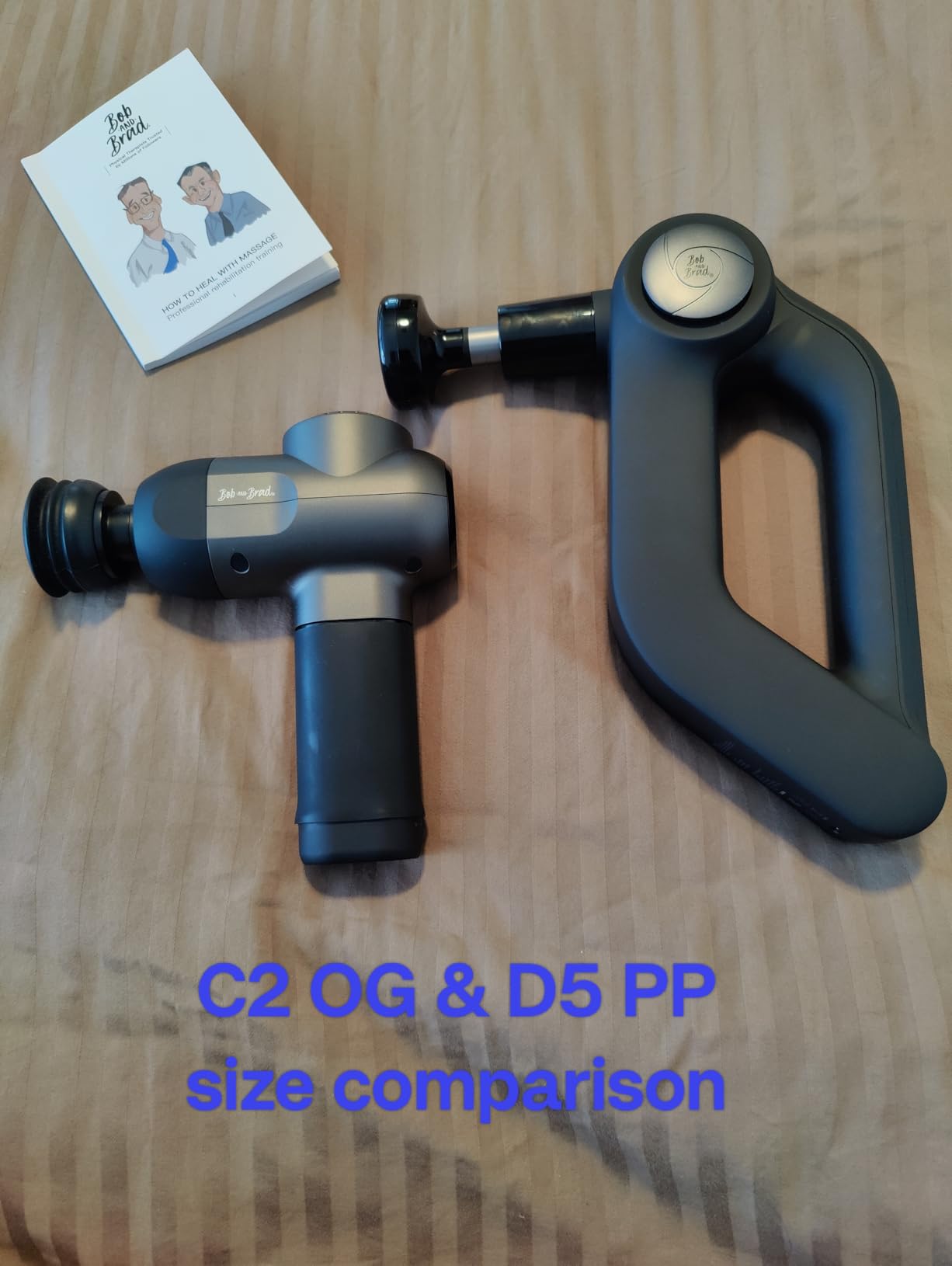 BOB AND BRAD D5 Pro Massage Gun with 13mm Amplitude, FSA-HSA Eligible, Professional Deep Tissue Percussion Massage Gun, Ergonomic D-Handle for Effortless Muscle Pain Relief, Birthday Gift for Men customer photo 2
