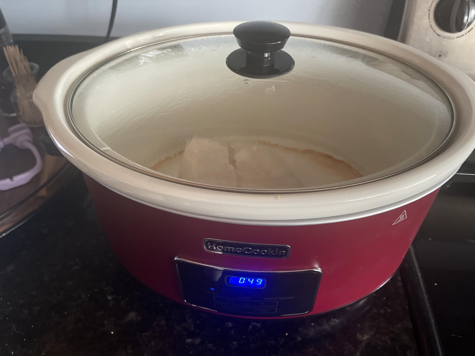HOMECOOKIN 6-Quart Digital Programmable Slow Cooker with Timer, Serves 6+ People, Keep Warm/Low/High Heat Settings customer photo 1