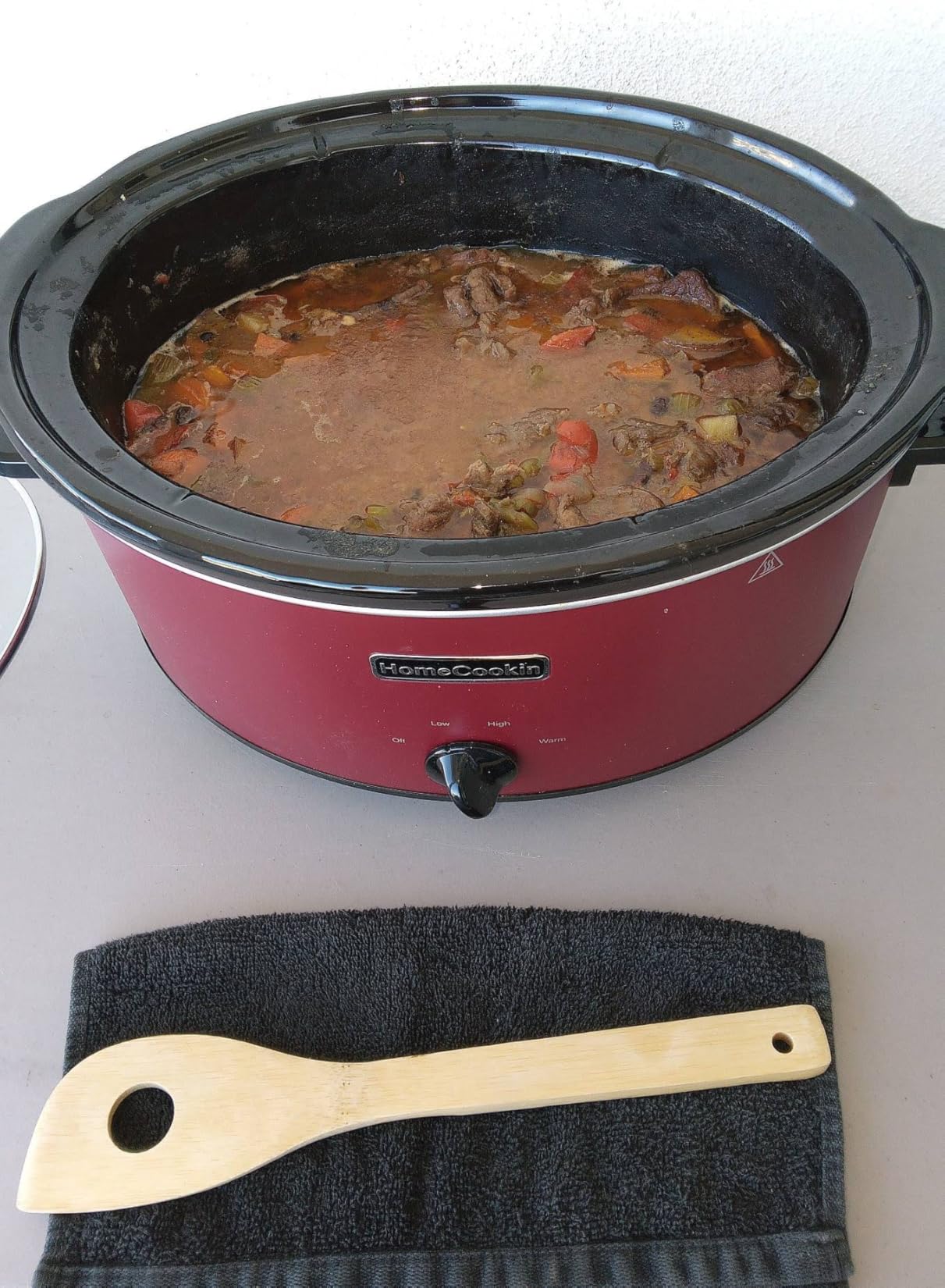 HOMECOOKIN 6-Quart Digital Programmable Slow Cooker with Timer, Serves 6+ People, Keep Warm/Low/High Heat Settings customer photo 2