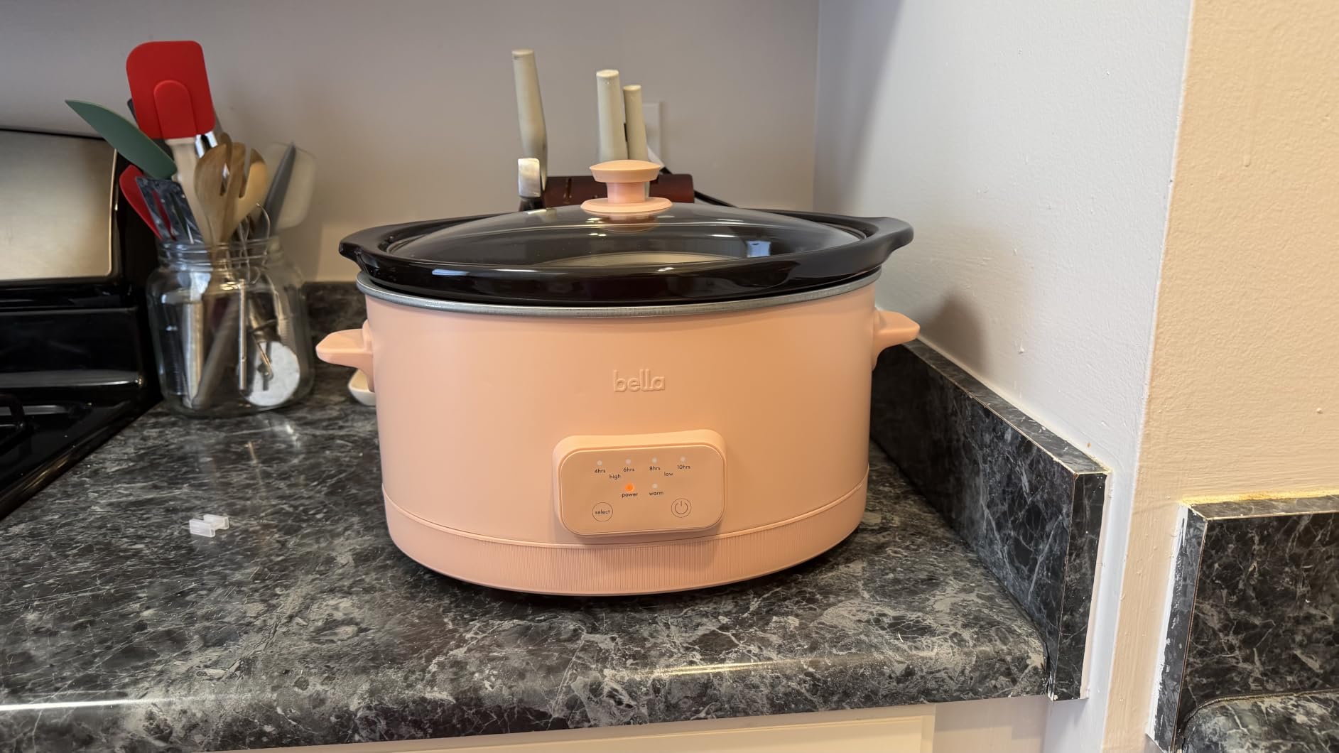 bella 6.0 Qt Programmable Slow Cooker, Ceramic Nonstick Coating, Adjustable Temperature & Cooking Times customer photo 1