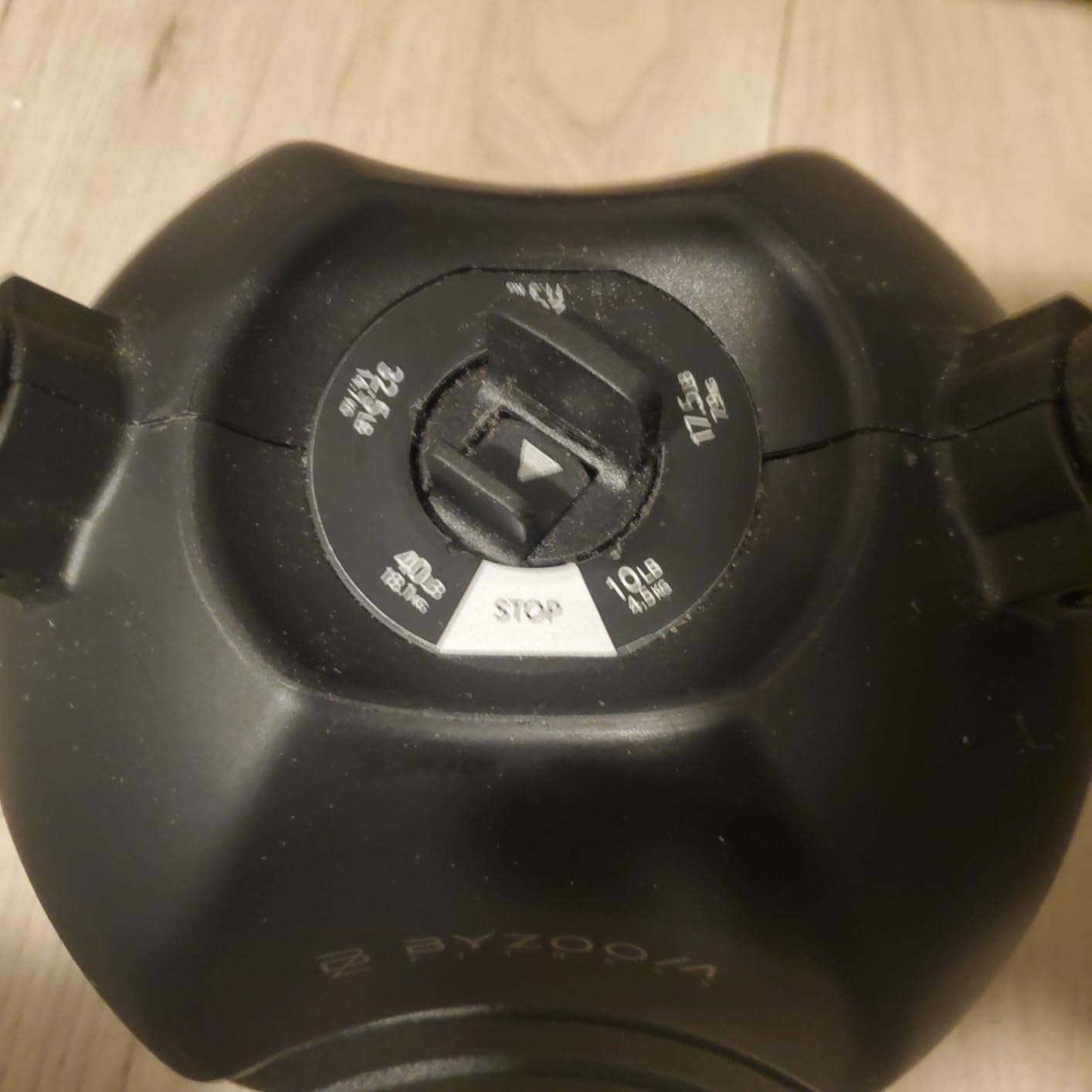 BYZOOM FITNESS Pure Series Adjustable Kettlebell 30/40/50LB - 5-IN-1 Weight Change, Patented Quick-Change Mechanism, Ergonomic Curved Handle for Home Gym, Strength Training, HIIT, White OR Black customer photo 1