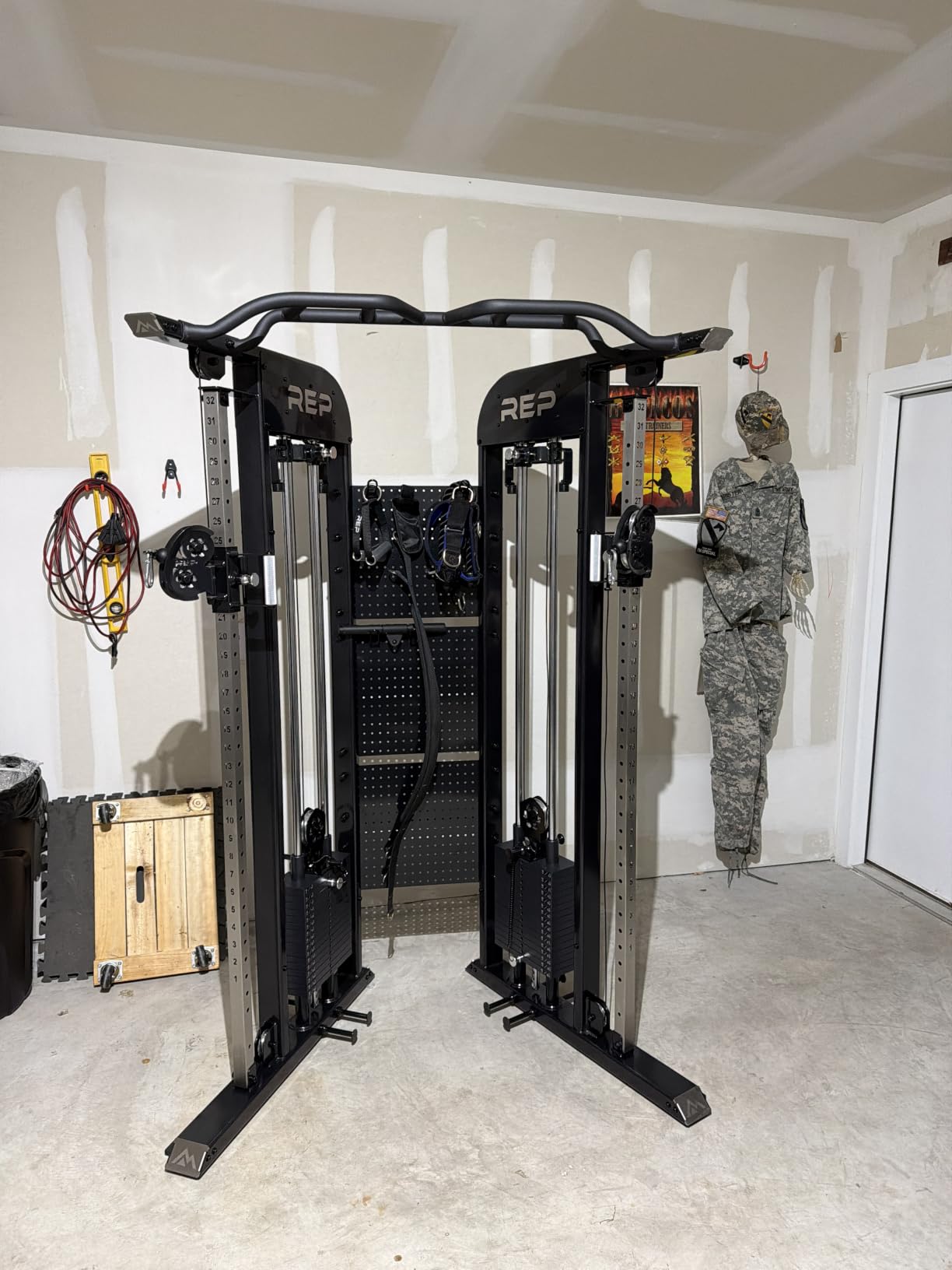 REP Fitness Arcadia Functional Trainer - All in one Functional Trainer and Cable Machine for Home and Garage Gym customer photo 1
