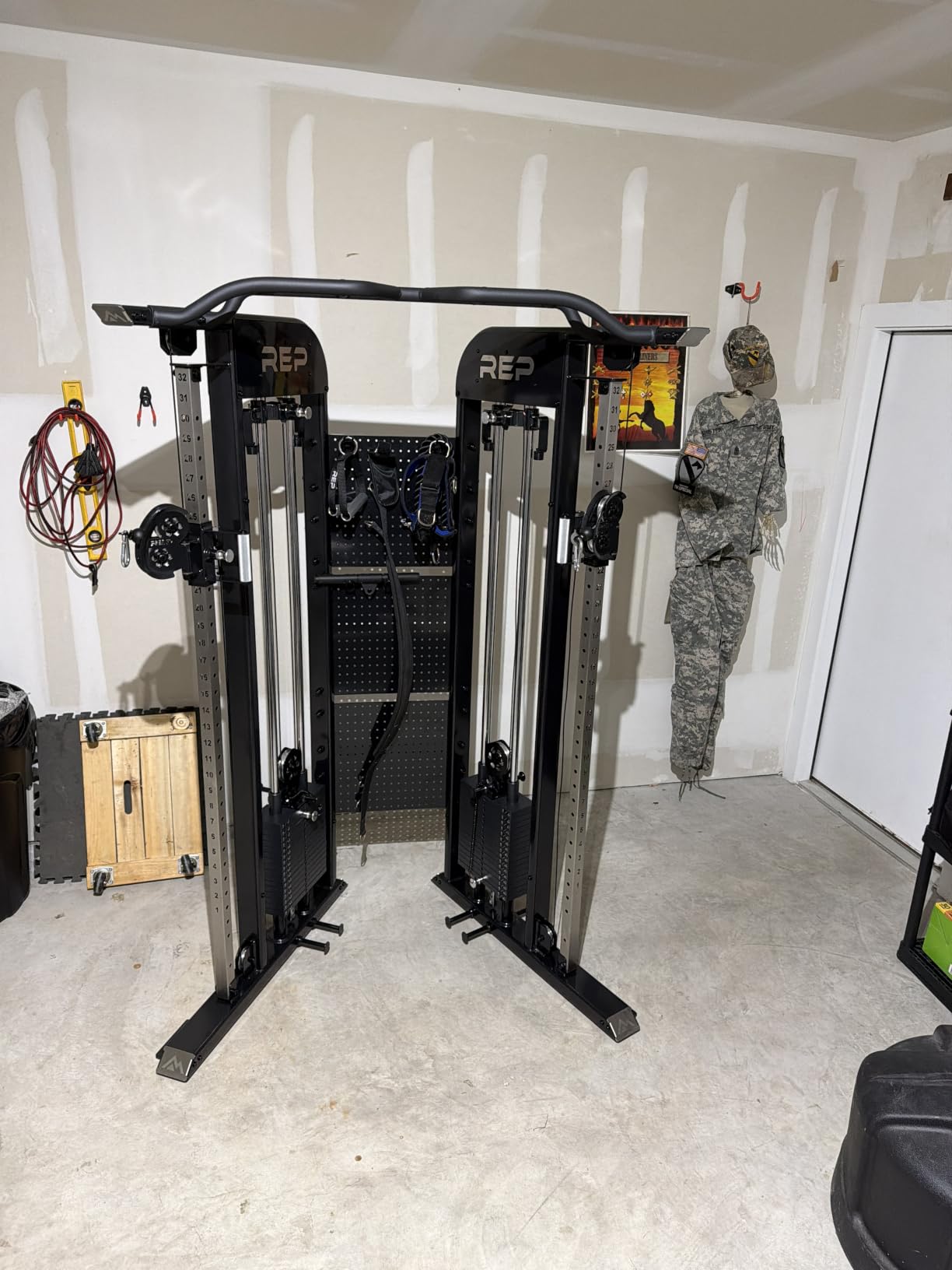 REP Fitness Arcadia Functional Trainer - All in one Functional Trainer and Cable Machine for Home and Garage Gym customer photo 2