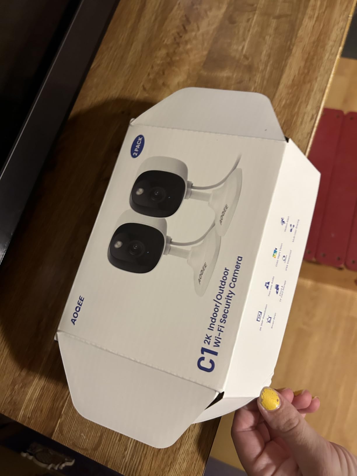 Tapo 1080P Outdoor Wired Pan/Tilt Security Wi-Fi Camera, 360° View, Motion Tracking, Works with Alexa & Google Home, Night Vision, Free AI Detection, Cloud & SD Card Storage(up to 512GB), Tapo C500 customer photo 1