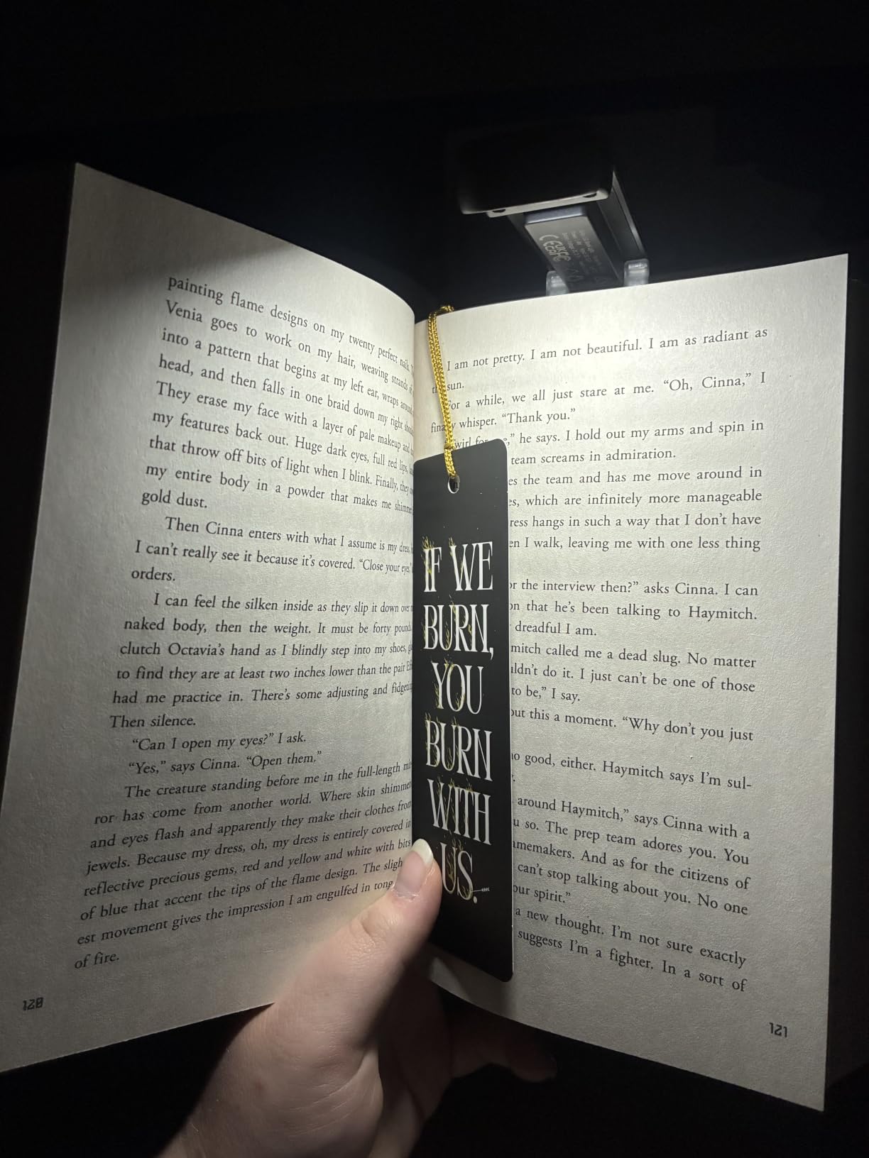 Gritin Reading Light, Rechargeable Book Light for Reading in Bed - Eye Caring 3 Color Temperatures, 5-Level Dimmable Brightness, Long Lasting, Compact Size Clip on Book Lamp for Bookworms-Blue customer photo 1