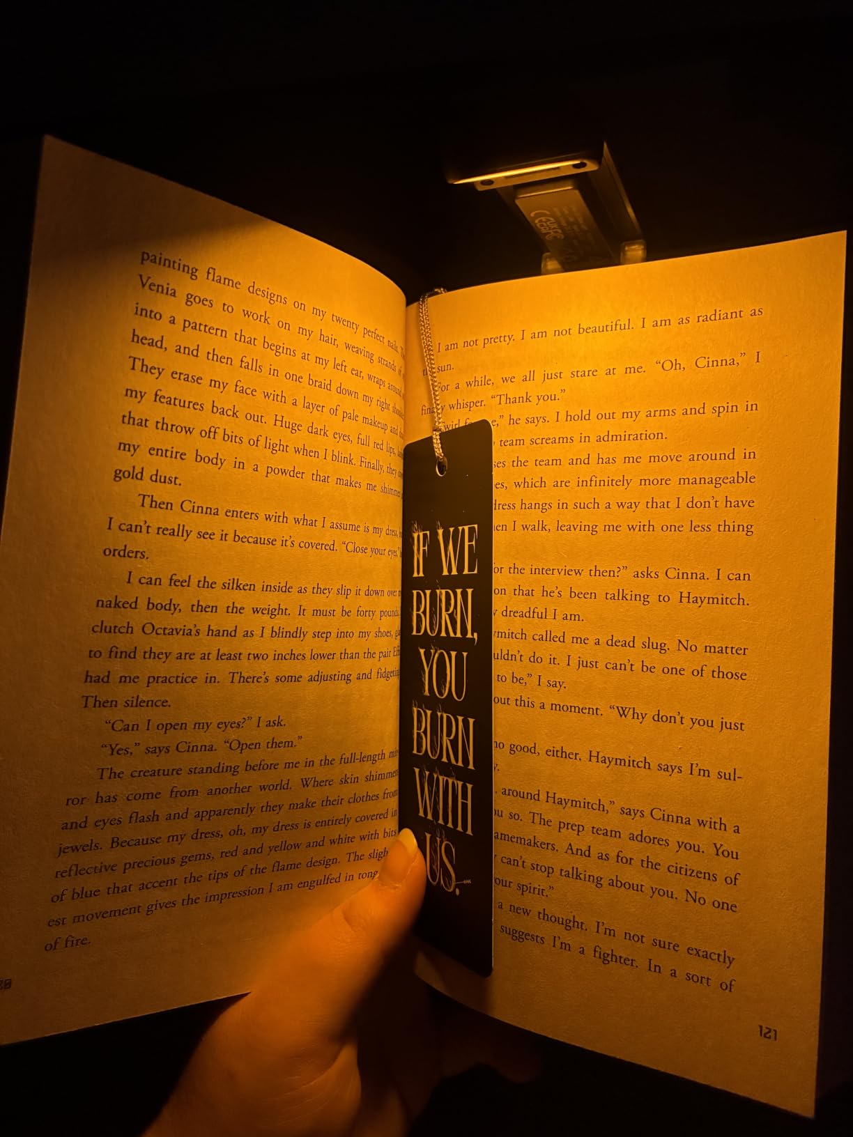 Gritin Reading Light, Rechargeable Book Light for Reading in Bed - Eye Caring 3 Color Temperatures, 5-Level Dimmable Brightness, Long Lasting, Compact Size Clip on Book Lamp for Bookworms-Blue customer photo 2