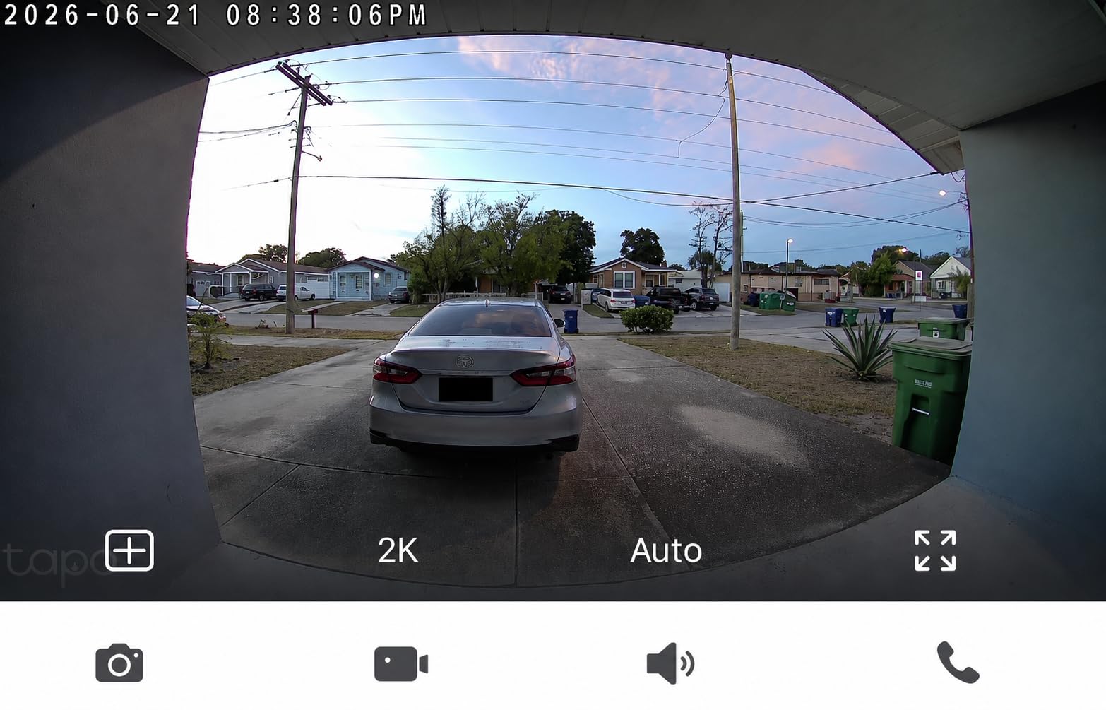 Tapo 2K Wireless Smart Video Doorbell w/Chime, 160° Ultra-Wide View, D210 | Person Detection, Ring Call, 2-Way Audio, Subscription-Free Local Storage/Optional Cloud, Motion Only Alert customer photo 1