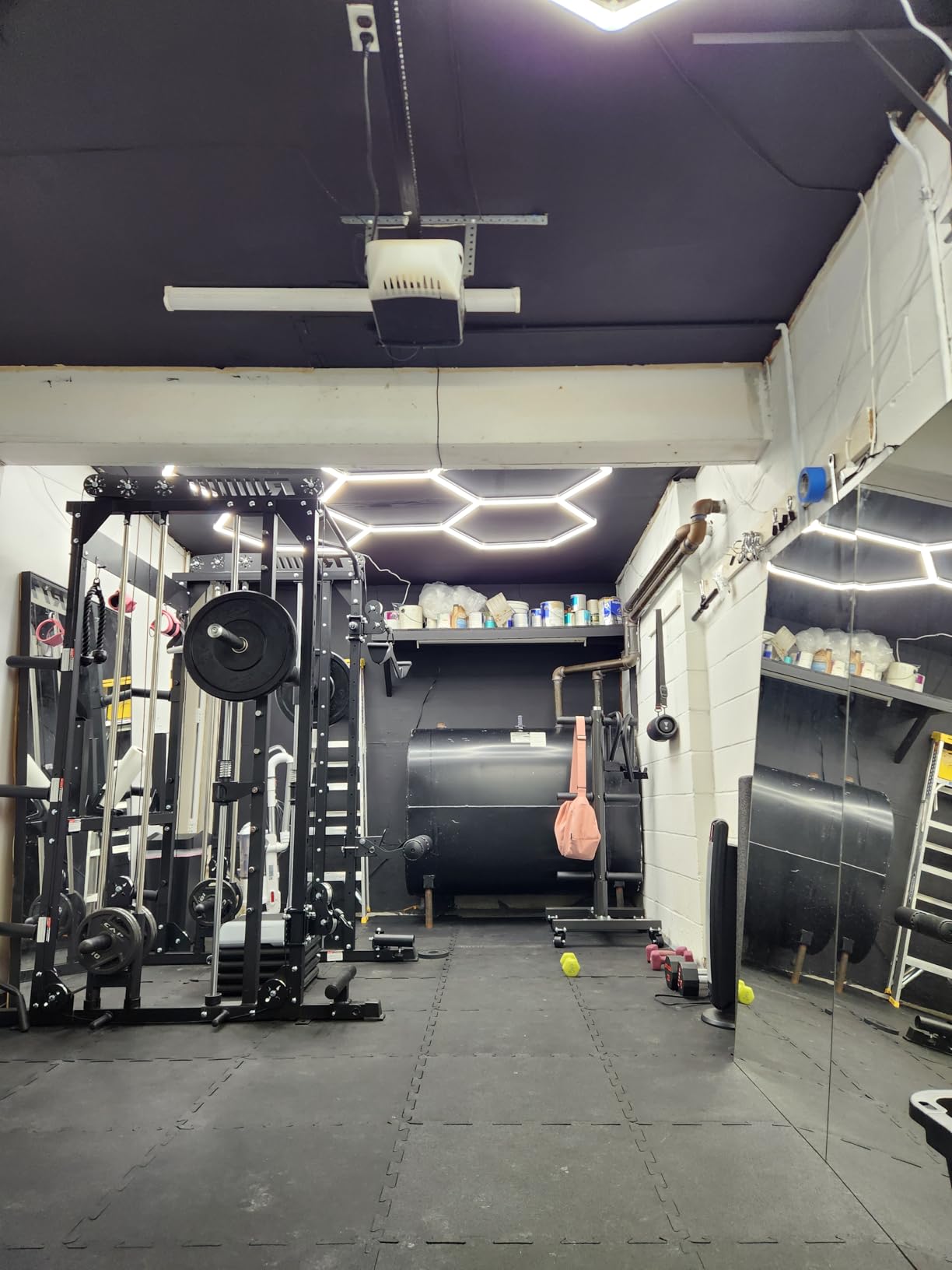 RitFit M1 Pro Smith Machine with Cable Crossover System, Multi-Function Squat Rack Power Cage for Home Gym customer photo 2
