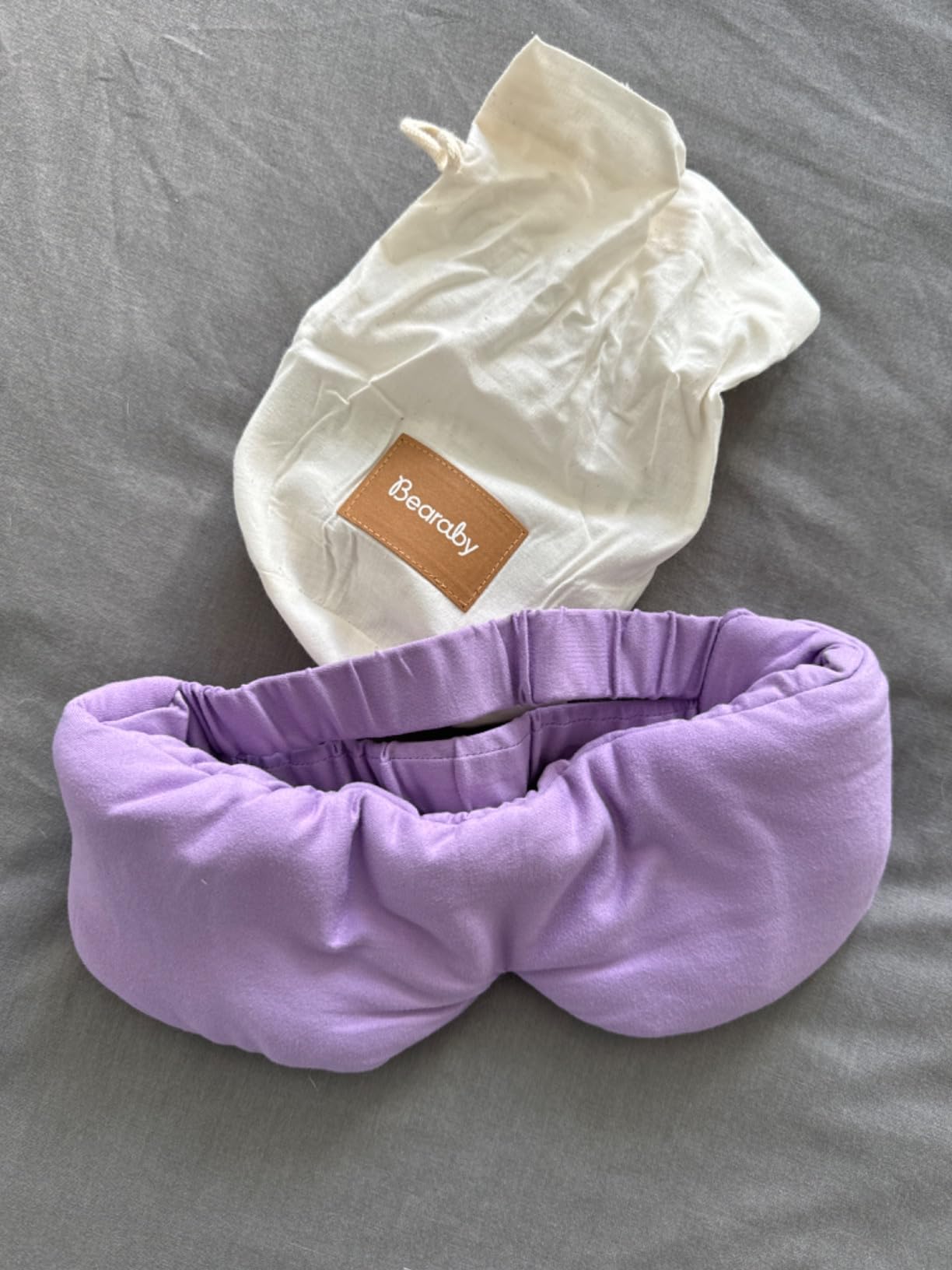 Bearaby Asteroid Grey Sleep Mask 23