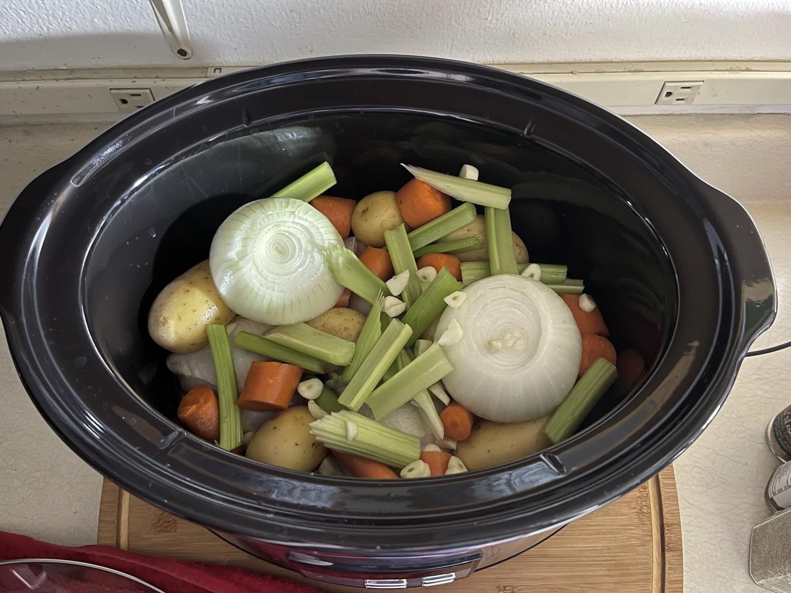 Crock-Pot 6 Quart Programmable Slow Cooker with Timer and Auto Food Warmer Setting, Stainless Steel customer photo 2