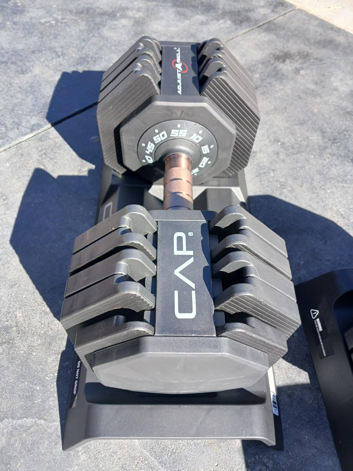 CAP ADJUSTABELL Adjustable Dumbbell Set customer photo 2