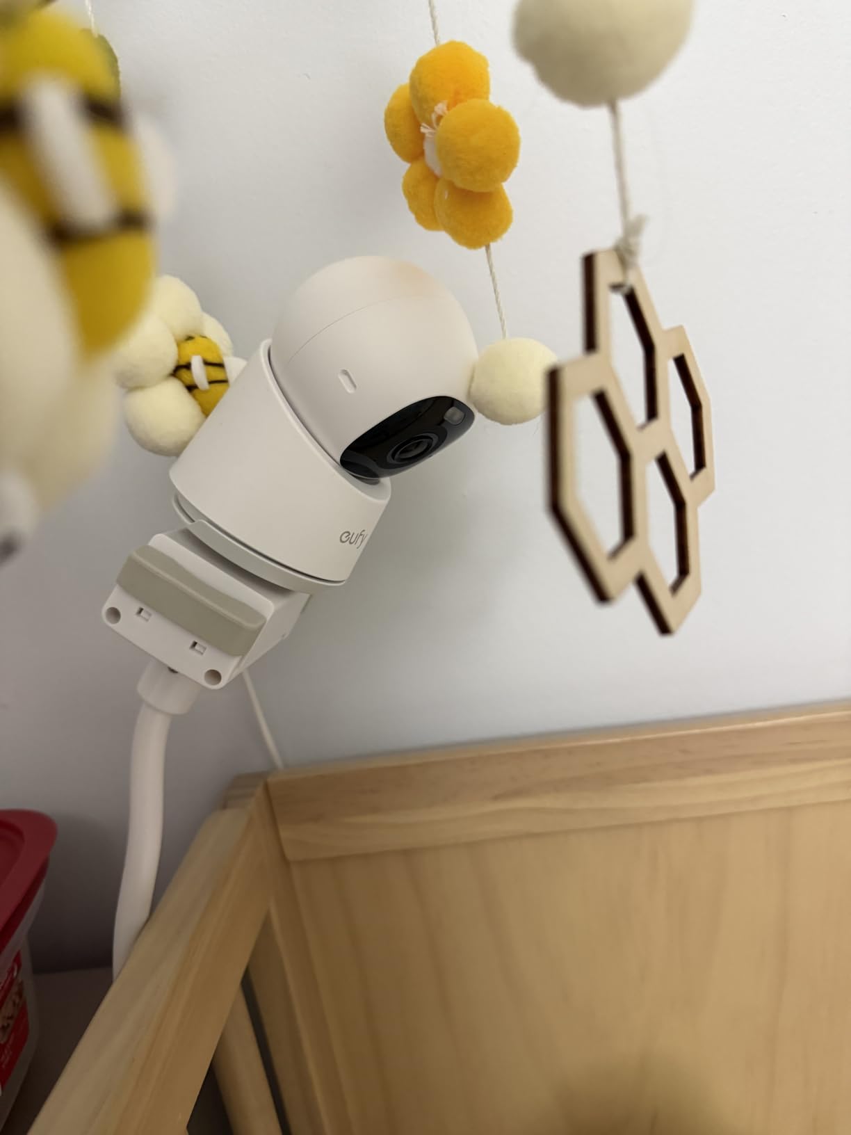 eufy Security 4K Indoor Camera E30, No Subscription, Work as Pet Camera | Nanny/Baby Monitor, Pan&Tilt, AI Tracking, AI Detection, 24/7 Recording, Color Night Vision, Two-Way Audio, Works with HomeKit customer photo 1