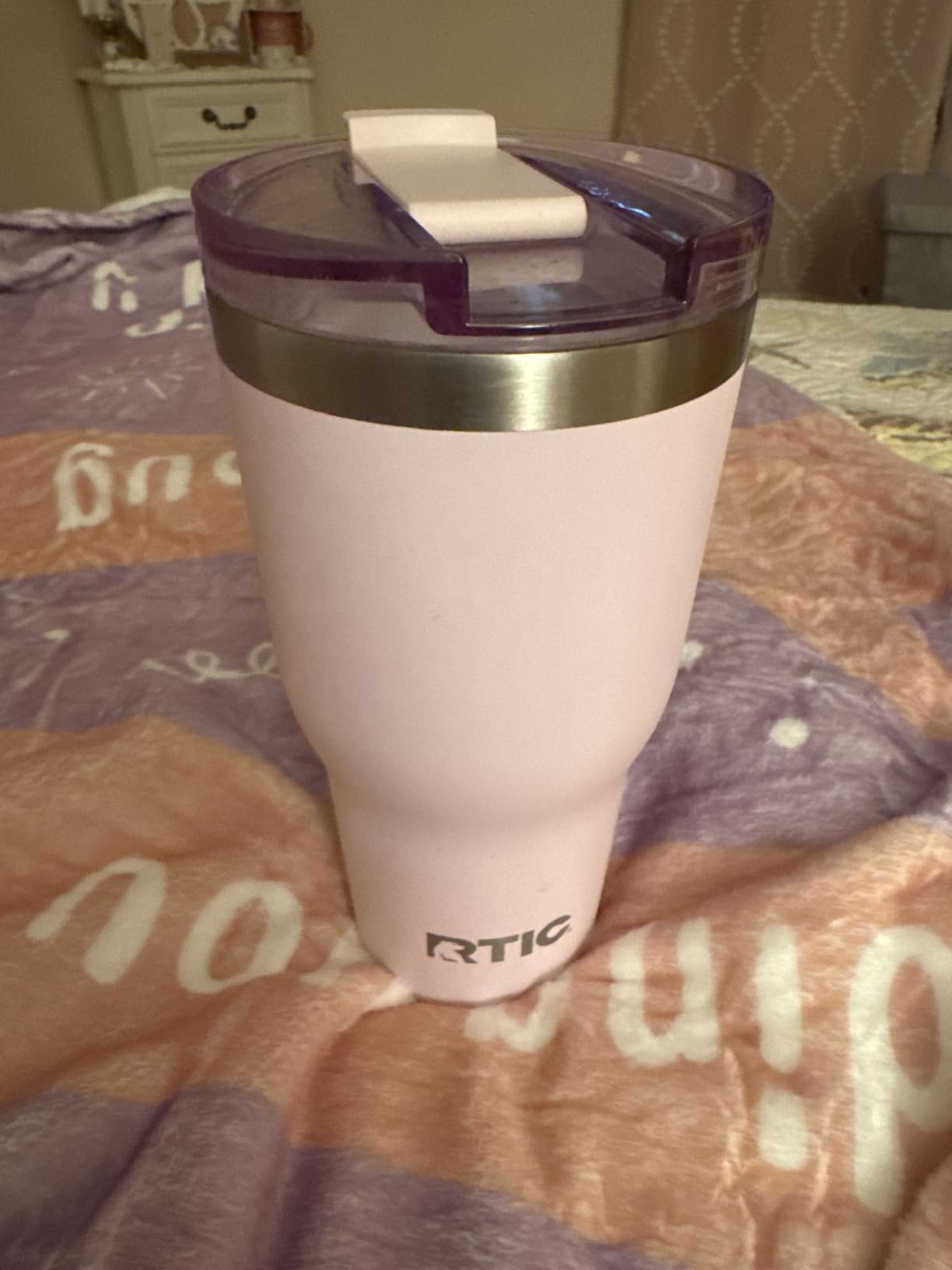RTIC 20oz Essential Tumbler with Lid, Ceramic Lined, Graphite customer photo 1