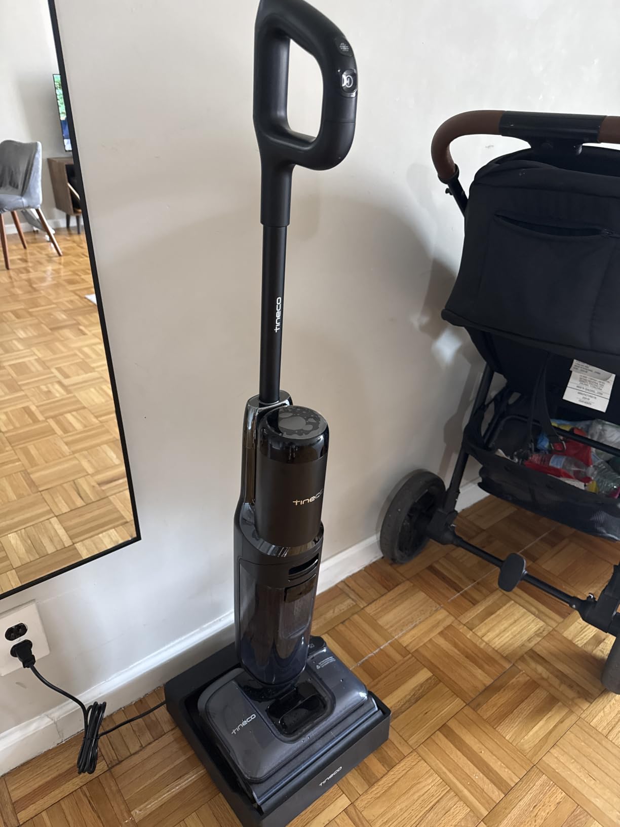 Tineco Floor ONE S7 Stretch Ultra Cordless Wet Dry Vacuum Cleaner, 180°Lay-Flat Anti-Tangle Design, 50 Minutes Runtime, 185 Flashdry Self-Cleaning, Dual-Sided Edge Cleaning Floor Cleaner customer photo 1