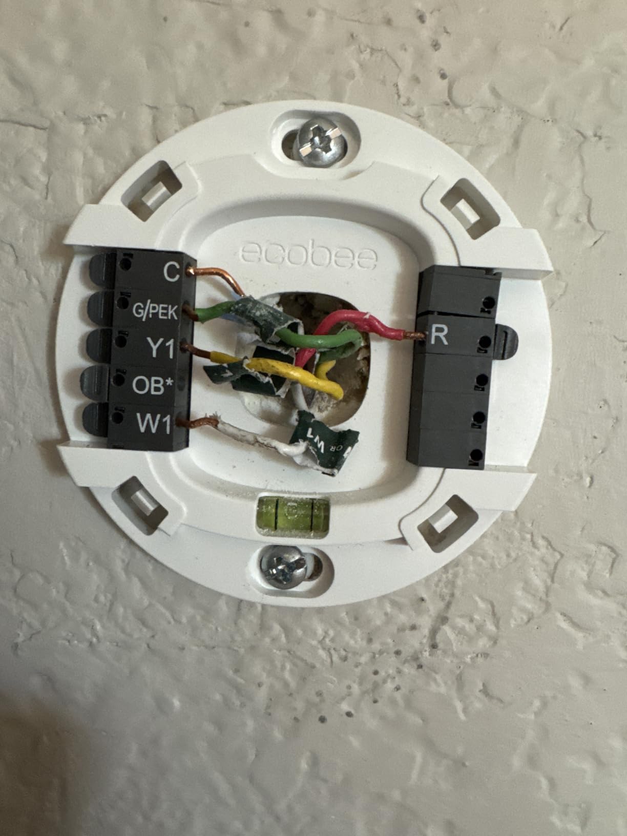 ecobee Smart Thermostat Essential - WiFi Thermostat, Energy Star Certified | Programmable Wi-Fi Thermostat - Works with Siri, Alexa, and Google Assistant. Energy saving thermostat. customer photo 2