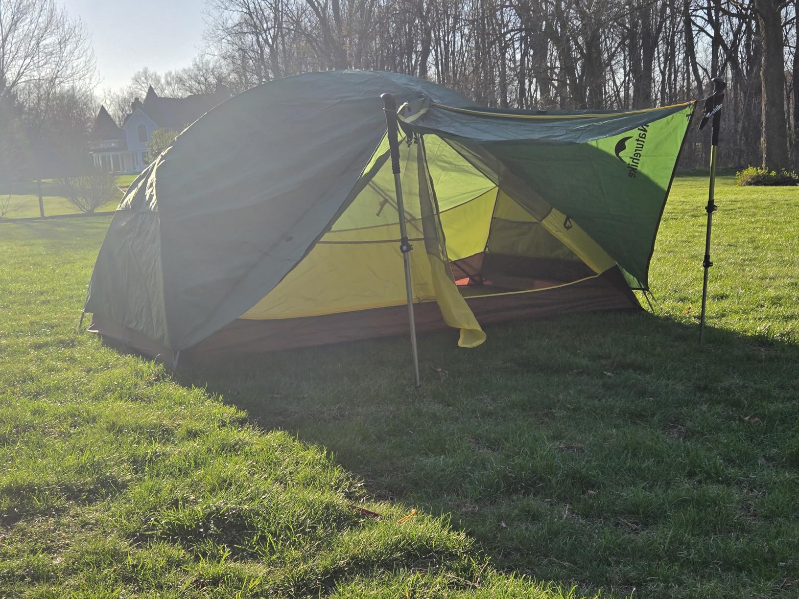 Naturehike Mongar Upgraded 1/2/3 Person Backpacking Tent,Waterproof Lightweight Camping Tent with Footprint customer photo 2