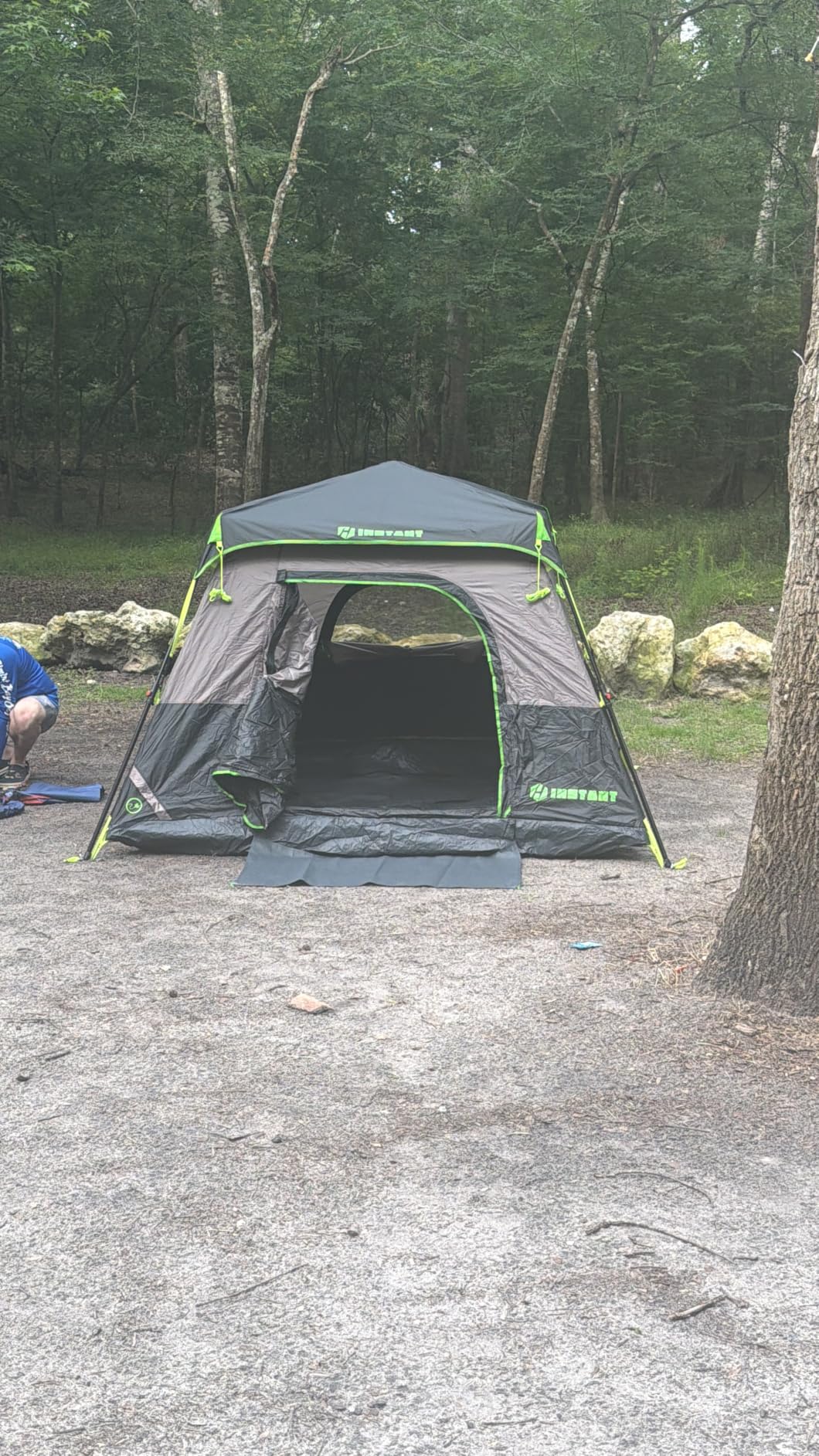 4/6/8/10 Person Instant Tent, Pop Up Tents for Camping with Rainfly | 60 Seconds Easy Setup, Cabin Tent for Family Camping with Expandable Carry Bag & Upgraded Ventilation customer photo 1