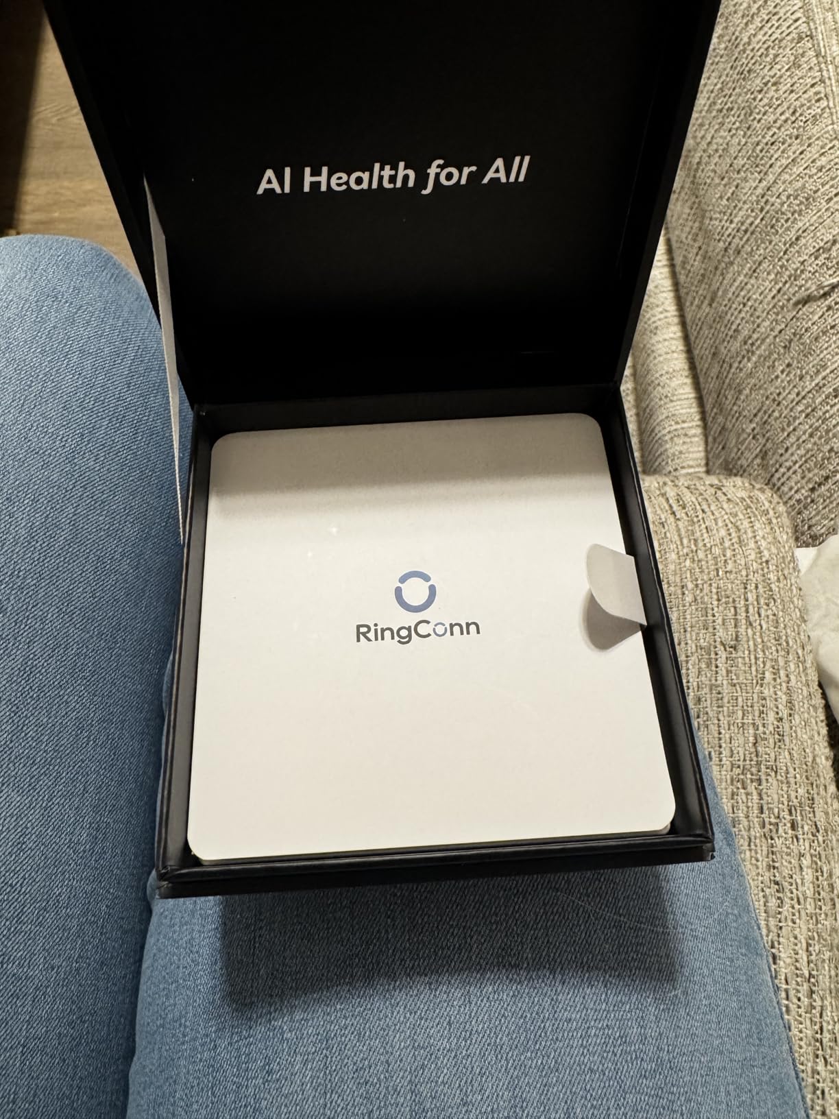 Gen 2 Air Ultra-Thin Smart Ring (Size 10, Galaxy Silver) | 10-Day Battery Life, Fitness/Sleep/Stress/HR Tracker for Women & Men, No App Fee for Standard Features, iOS & Android Compatible customer photo 1