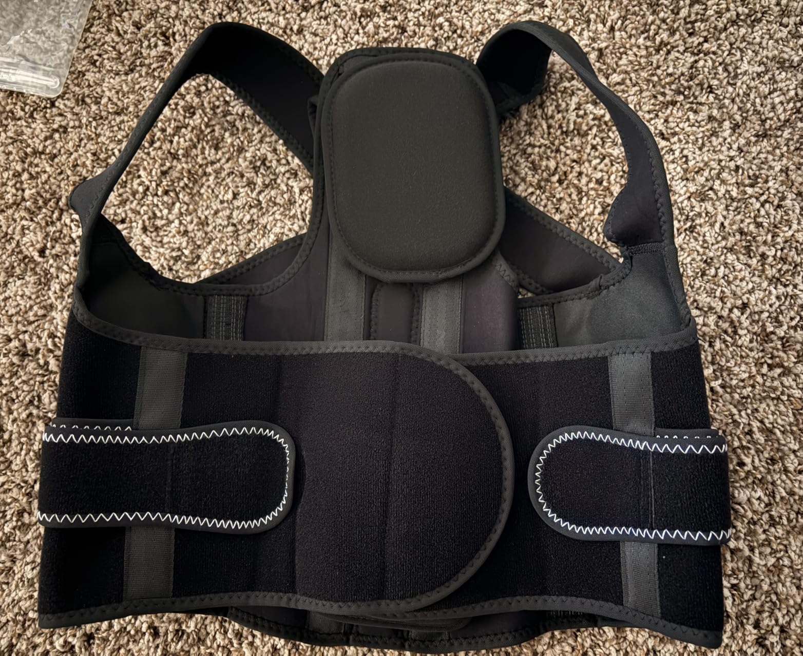 Posture Corrector, Bionic System Back Brace, Dual 3D Pads | Spine-Conforming Design, Size-Specific Fit, Bamboo Fiber Lining customer photo 2