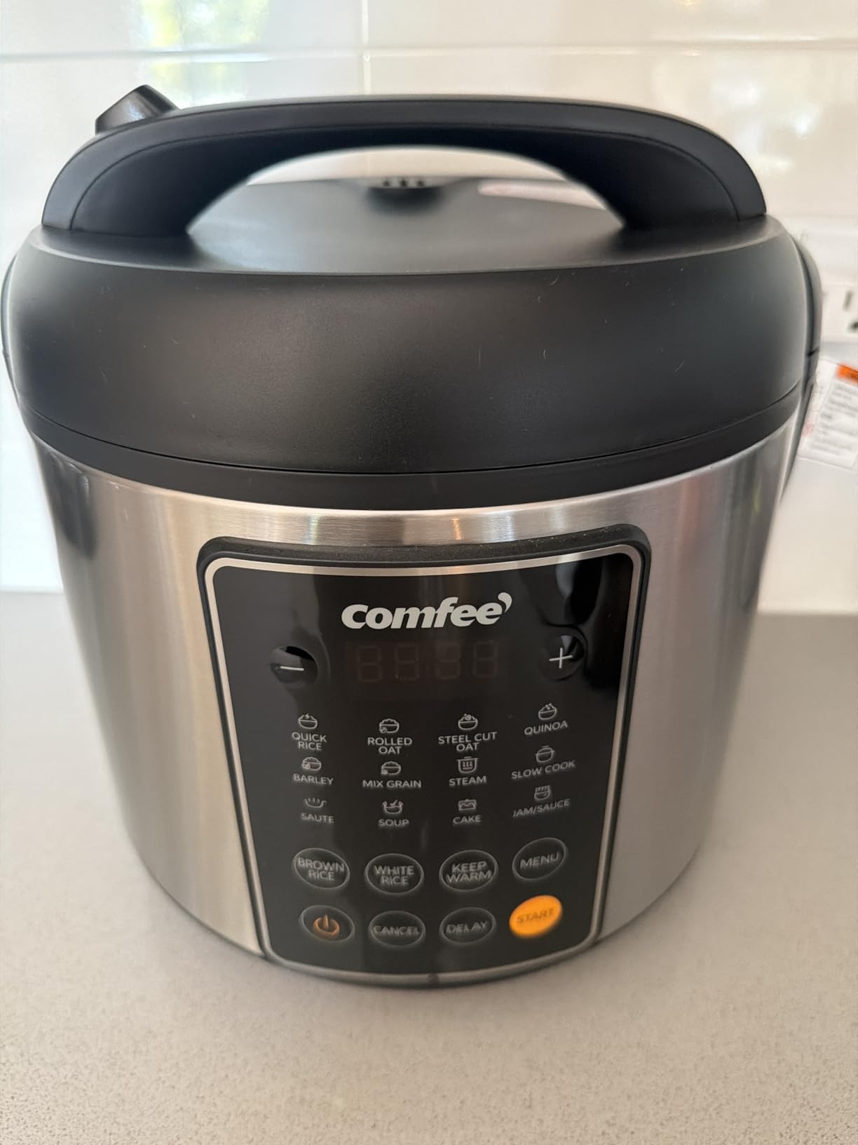 COMFEE' 14-in-1 Rice Cooker, Stainless Steel, 10-Cups Uncooked Rice customer photo 2