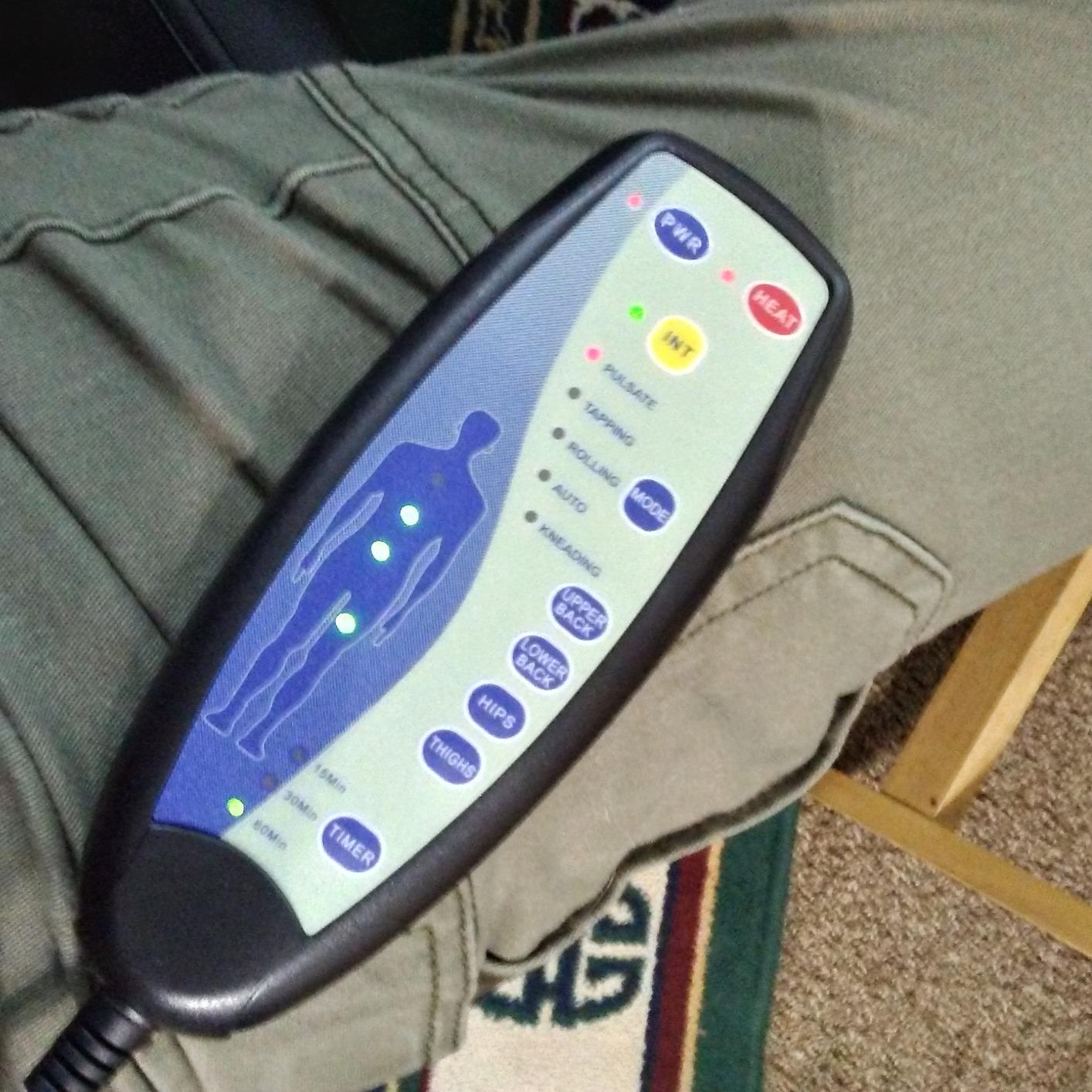Snailax Back Massager with Heat, Vibration Massage Chair Pad, Seat Cushion | 10 Motors, 5 Modes, 3 Intensities, 2 Heat Settings, 30/60/90-Min Timer, 2026 Upgraded customer photo 1