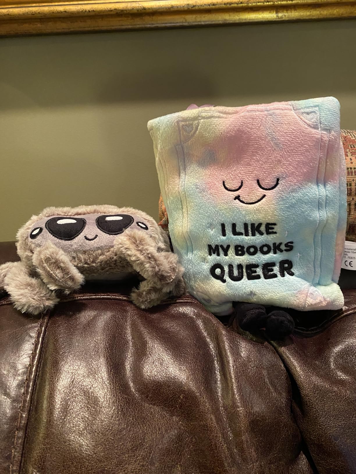 Punchkins Book Plushie - I Like My Horrors Sinister & Disturbing, Gift for Book Lovers, Silly Plush Toy for Gifting customer photo 1