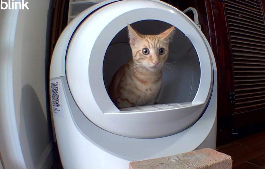 Self Cleaning Cat Litter Box with APP Control, Automatic Liiter Box for Multiple Cats, Quiet Operation, Large Space, Includes Cat Litter Box Liners customer photo 1