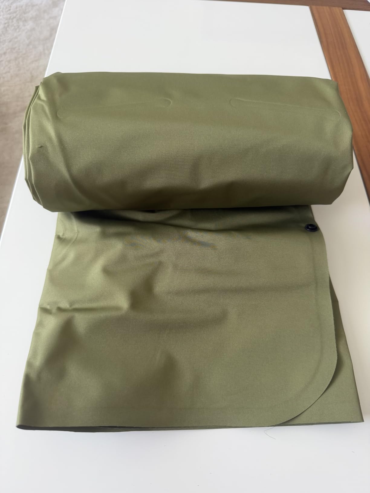 Ultralight Camping Sleeping Pad with Pillow & Built-in Foot Pump | Camping Mattress, Compact Inflatable Portable Mat for Camping, Backpacking, Hiking, Car Traveling, Beach, Tent, Single, Green customer photo 1