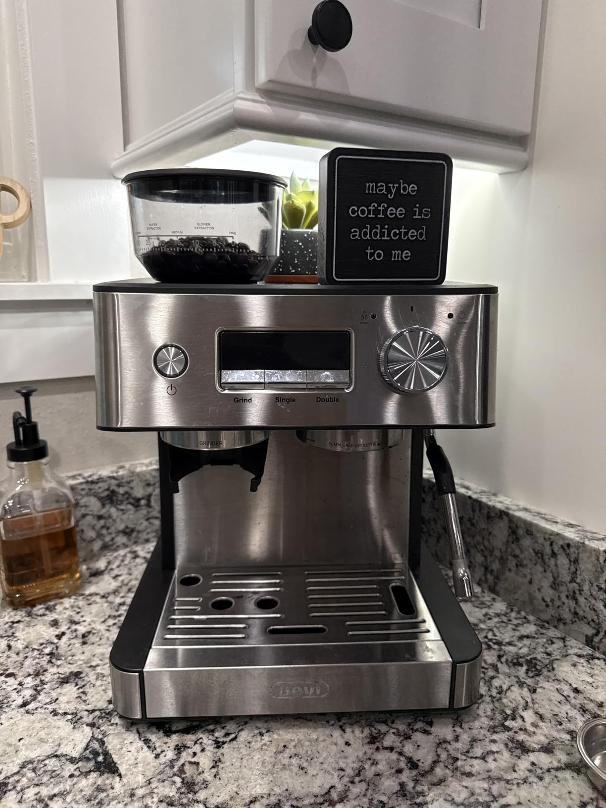 Gevi 20 Bar Espresso Machine with Grinder & Steam Wand customer photo 1