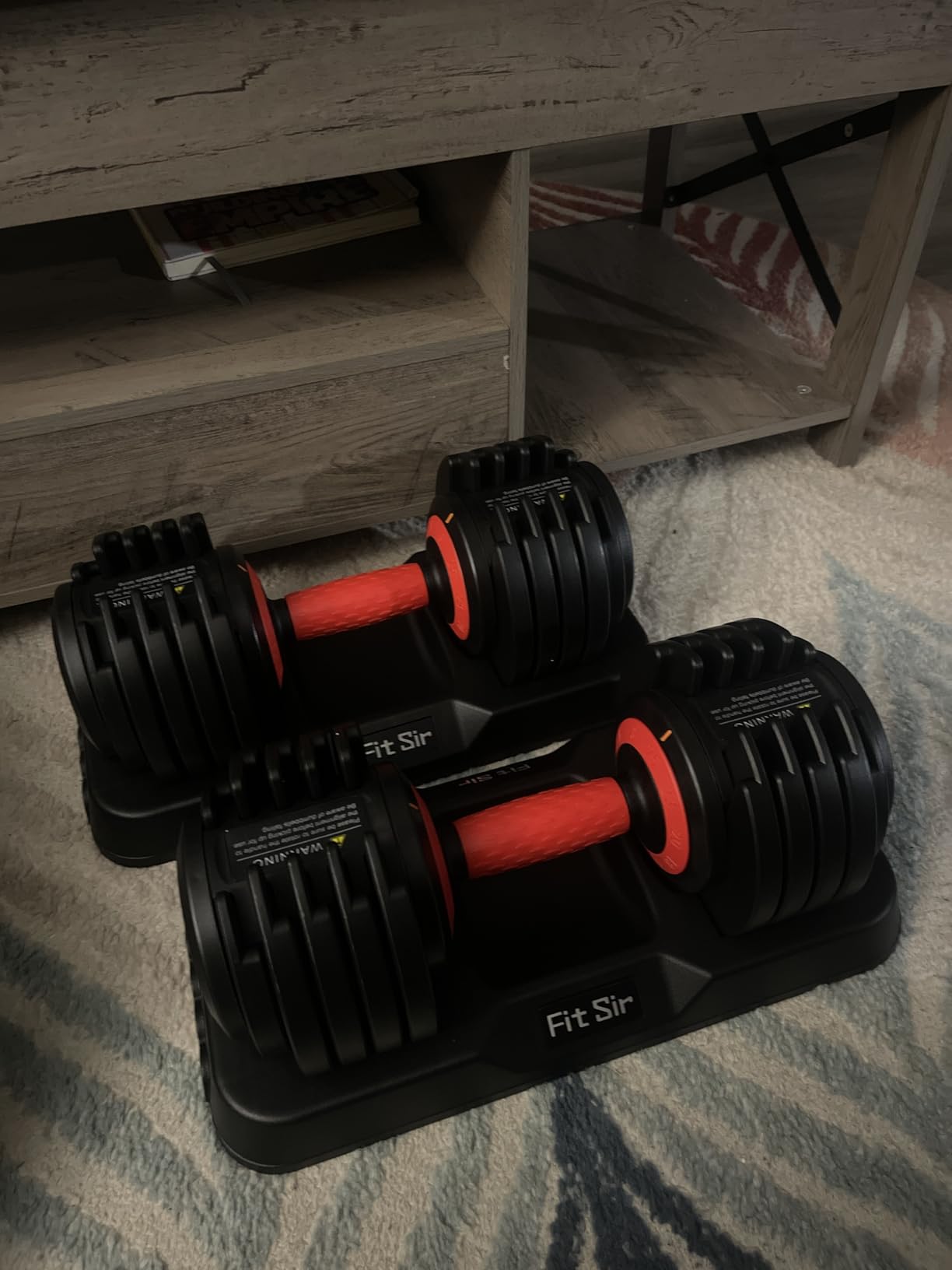 Adjustable Dumbbell Set, 10-in-1 25LB/50LB/90LB customer photo 2
