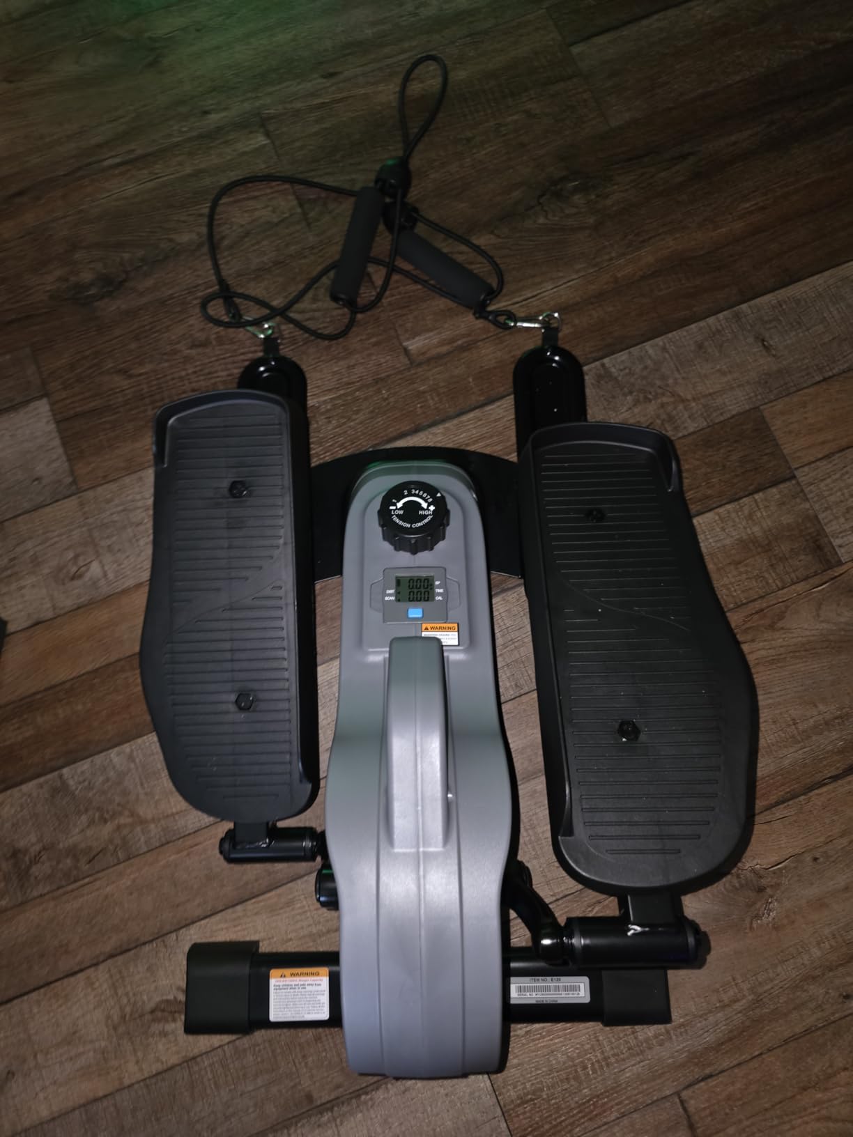 JLL Mini Smart Magnetic Elliptical Machine with SunnyFit App for Home | Mini Cardio Trainer customer photo 1