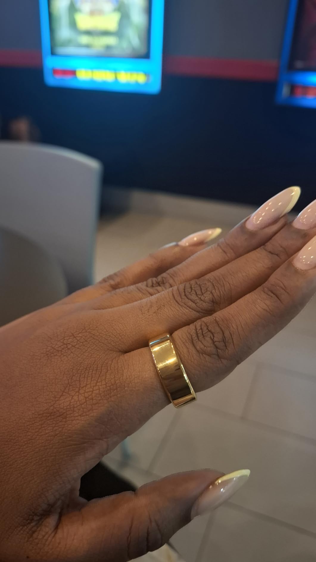 COLMI R02 Smart Ring for Women, Health Tracker & 5ATM. (Rose Gold, 9#) | No Subscription Fee & Skin Temperature, Heart Rate, Blood Oxygen, Sleep Health Monitoring, Sports Tracking, Menstrual Cycle customer photo 2