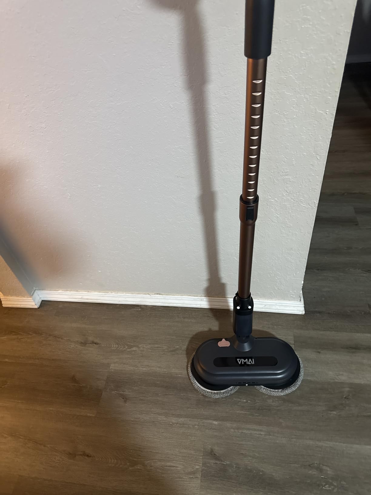 Cordless Electric Mop, Electric Floor Cleaner with Floor Cleaning Solution | Water Sprayer & LED Headlights, Up to 60 mins Lasting Time, Powerful Spin Mop with Extendable Tube, Self-Propelled customer photo 2