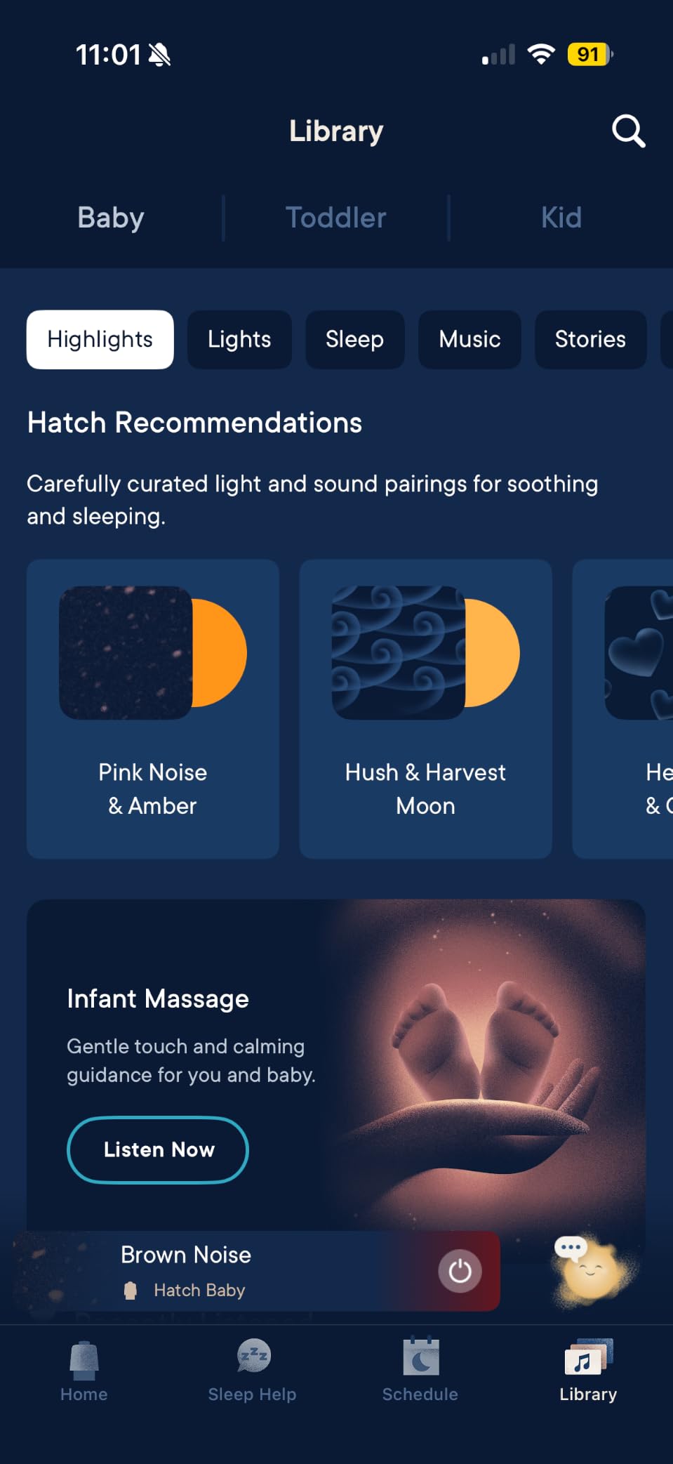 Hatch Baby Sound Machine & Night Light Routine Builder (Mint) | White noise machine, night light, toddler & kid time-to-rise alarm clock, registry essential with 3 months of sleep support customer photo 2