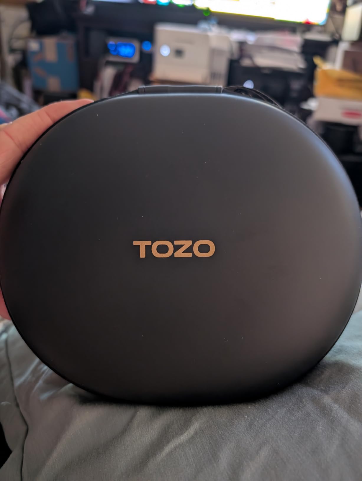 TOZO HT3 Hybrid Noise Cancelling Wireless Headphones, 90H Over Ear Headset customer photo 1