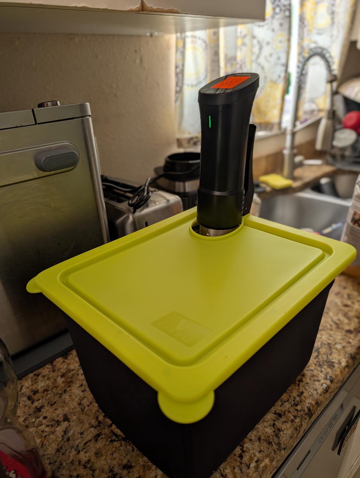 Sous Vide Cooker WiFi 2.4G, 1000W Sous Vide Machine ISSV-200-W with APP 18 Recipes, Timer Alarm, 1F Precision customer photo 2
